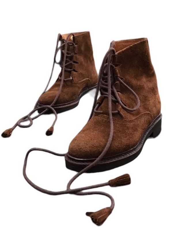 Polo Ralph Lauren Vintage Deadstock Polo Ralph Lauren Suede Leather Boots Size US 6.5 / EU 39-40 - 1 Thumbnail