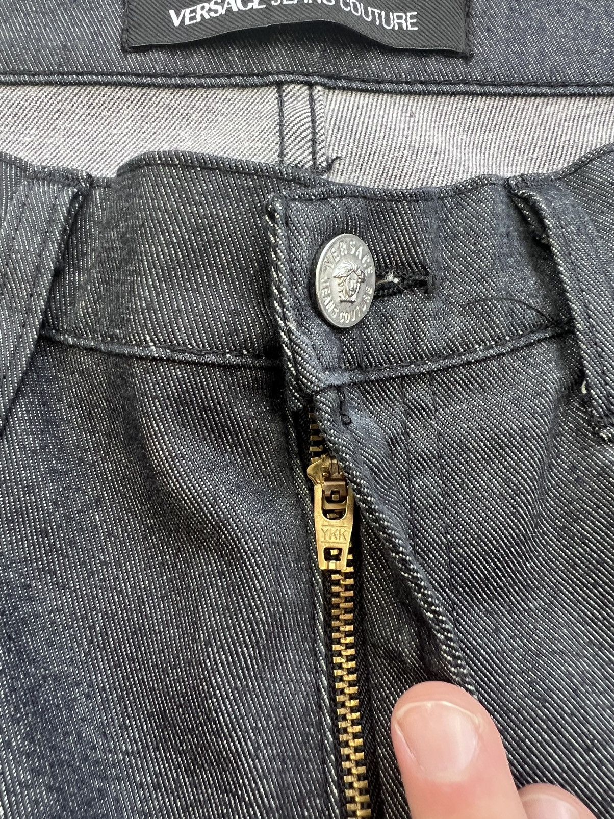 Versace Jeans Couture × Vintage VERY RARE VERSACE JEANS COUTURE JEANS DENIM ITALIAN DESIGNER Size US 34 / EU 50 - 6 Thumbnail