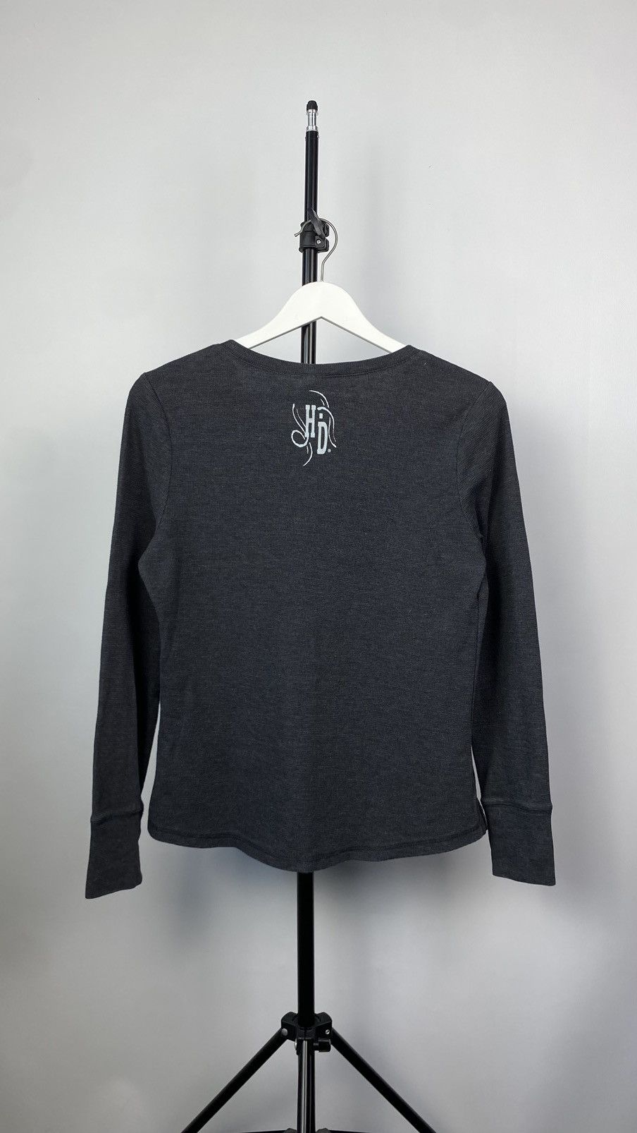 Harley Davidson × Vintage Vintage 90’s Harley Davidson Big Logo Moto Y2K Long Sleeve Size L / US 10 / IT 46 - 6 Thumbnail