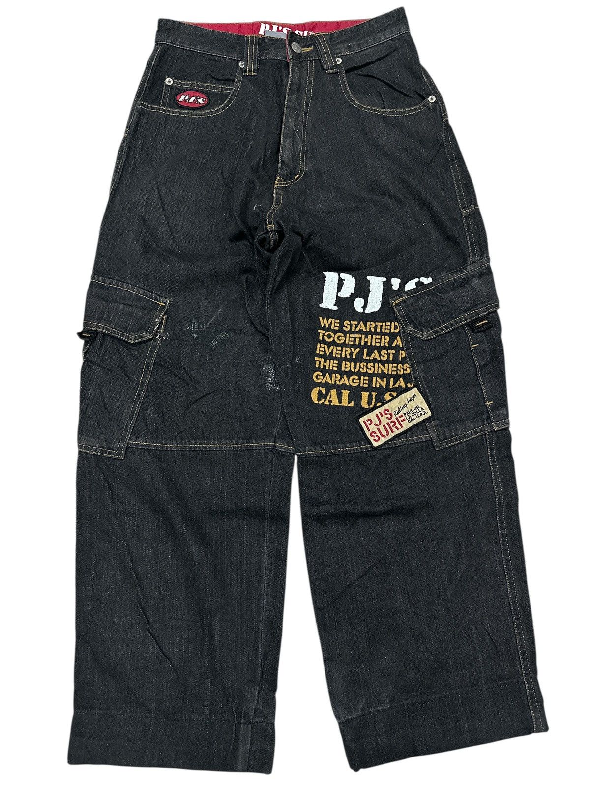 JNCO Pj Surf Baggy Multipocket . Size US 27 - 1 Thumbnail