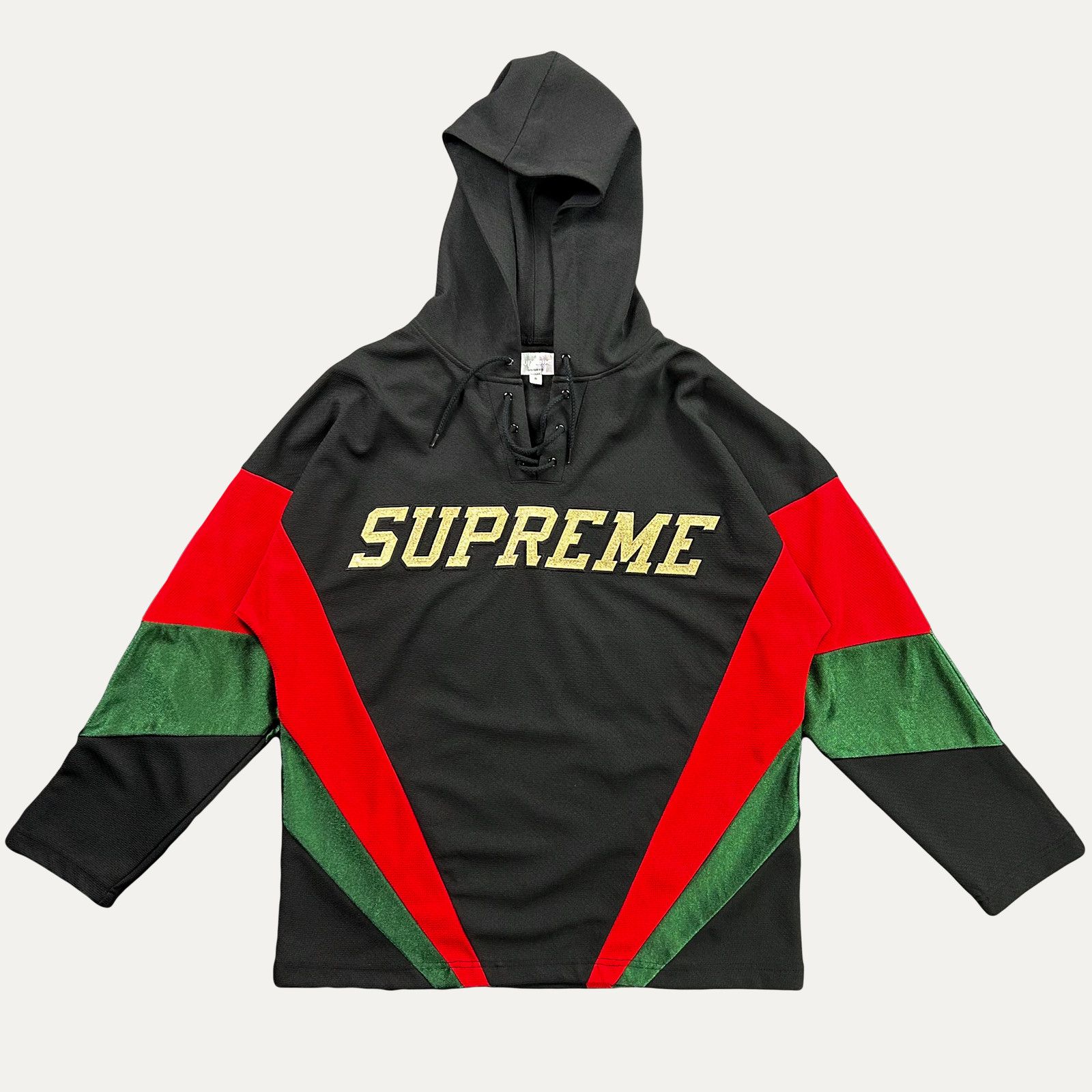 Supreme Supreme Hooded Hockey Jersey Size US S / EU 44-46 / 1 - 1 Thumbnail