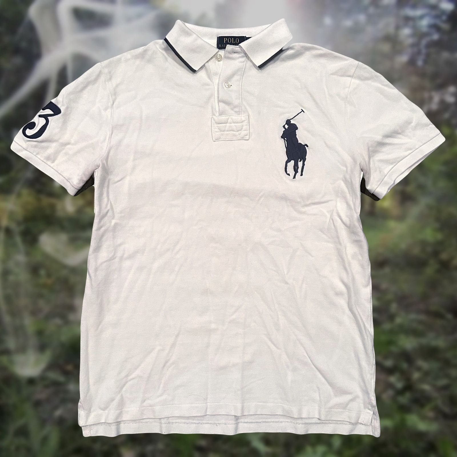 Polo Ralph Lauren White Polo Ralph Lauren big pony short sleeve 