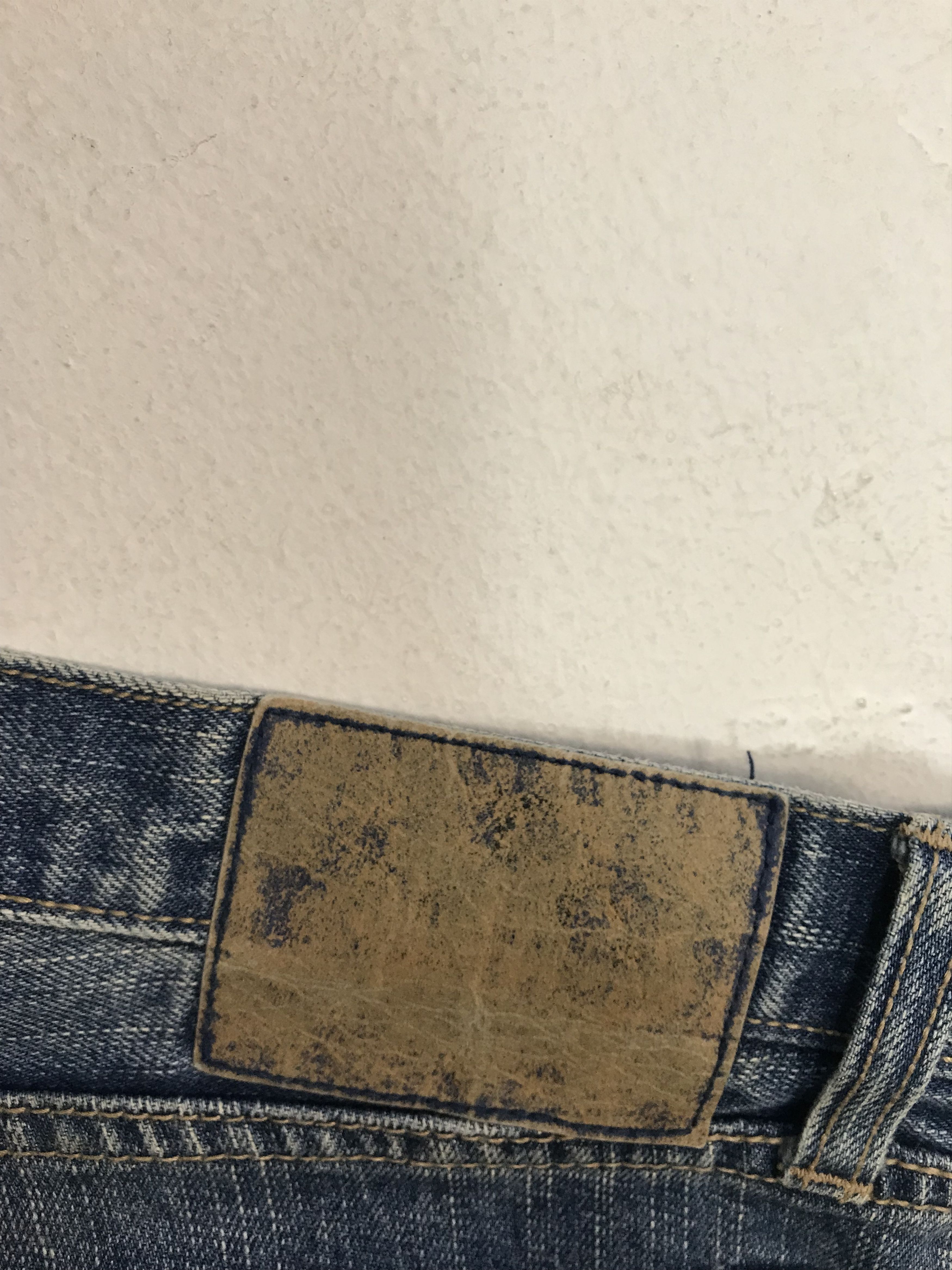 PPFM Hype PPFM Light Faded Indigo Denim Jeans Straight Cut Size US 34 / EU 50 - 10 Thumbnail