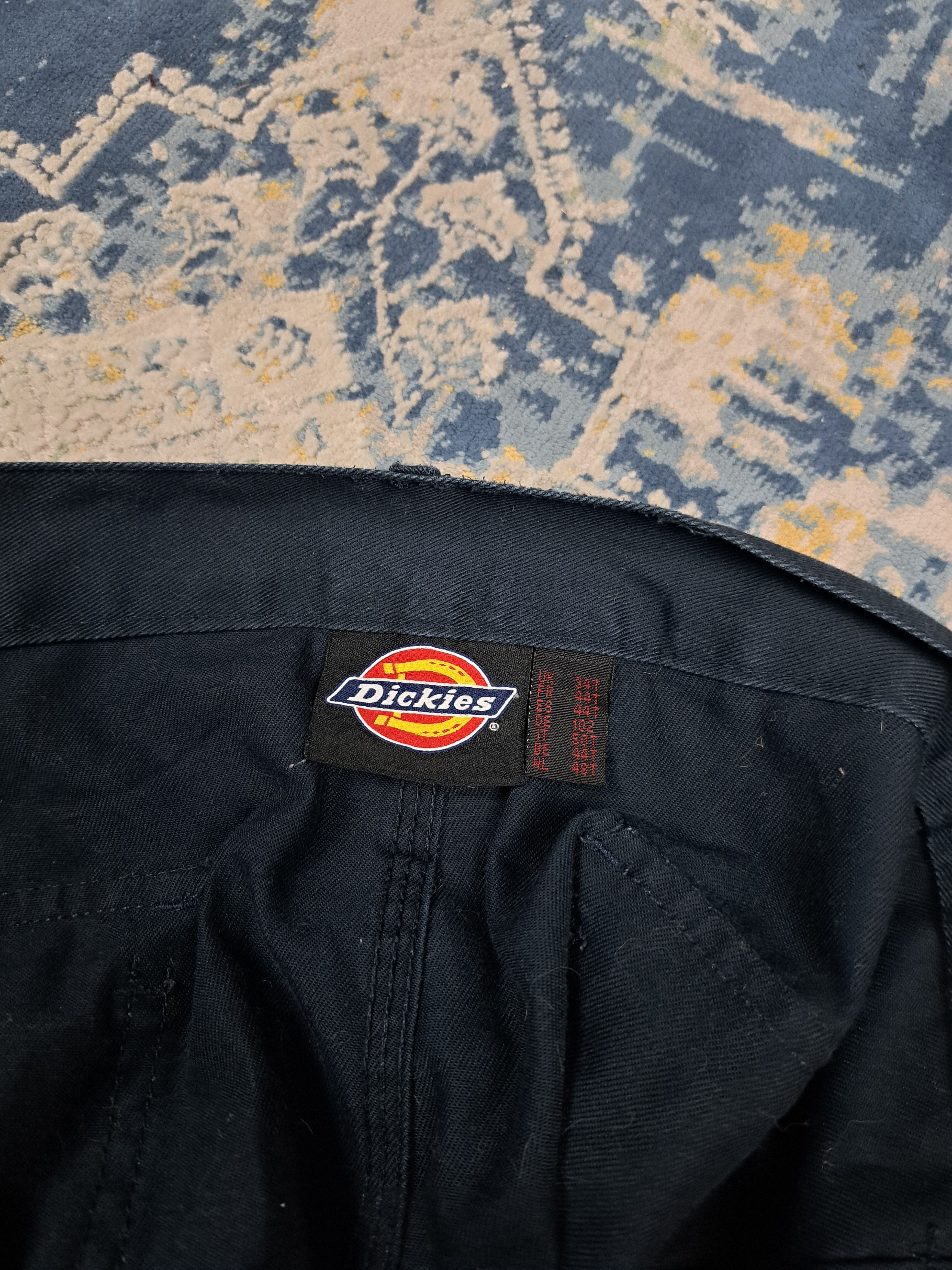Dickies Dickies Cargo Carpenter Workwear Pants Navy Carhartt Vibe Size US 34 / EU 50 - 7 Thumbnail