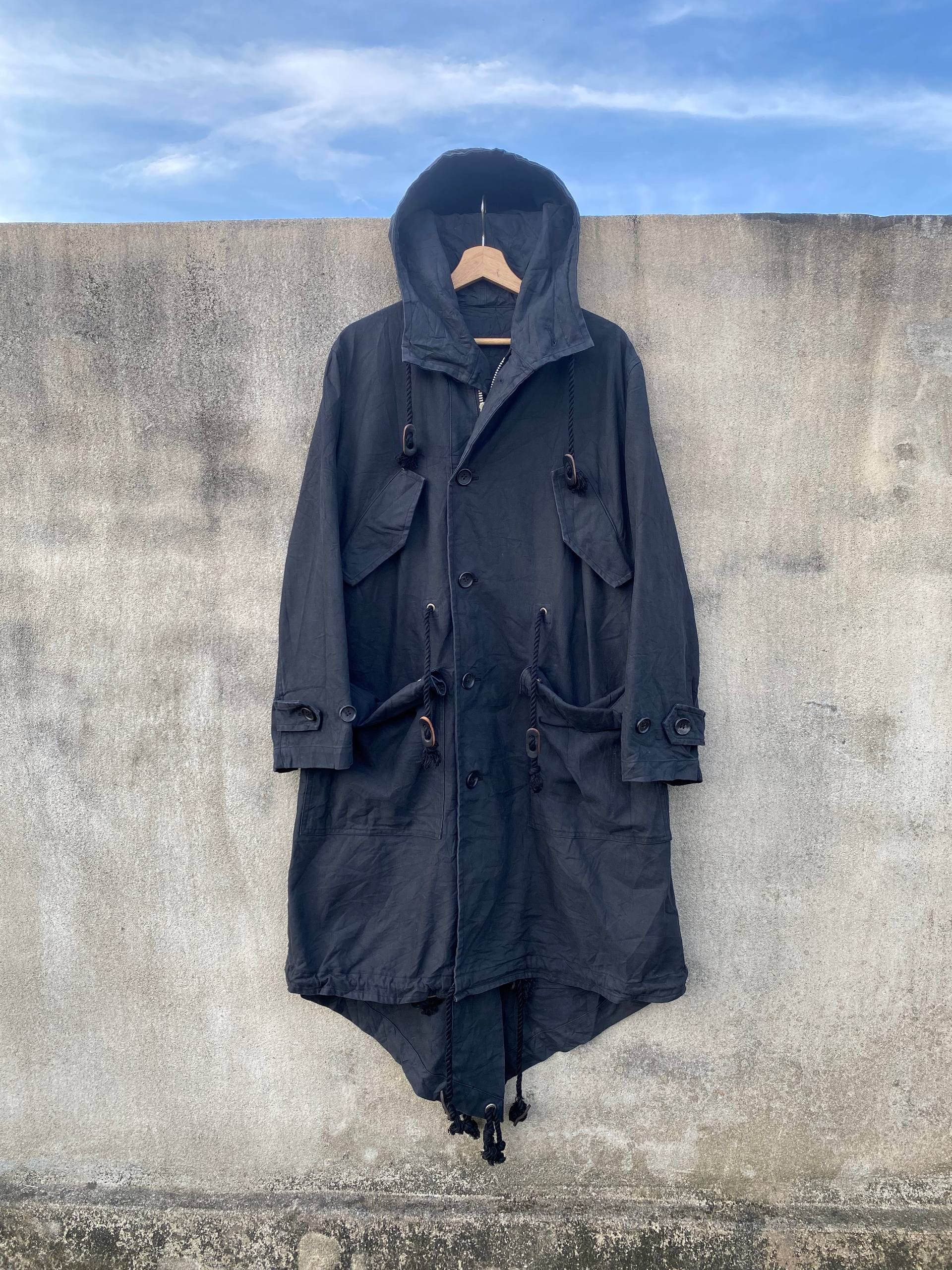 Yohji Yamamoto Y's Yohji Yamamoto SS20 Military Fishtail Parka Size US M / EU 48-50 / 2 - 2 Thumbnail
