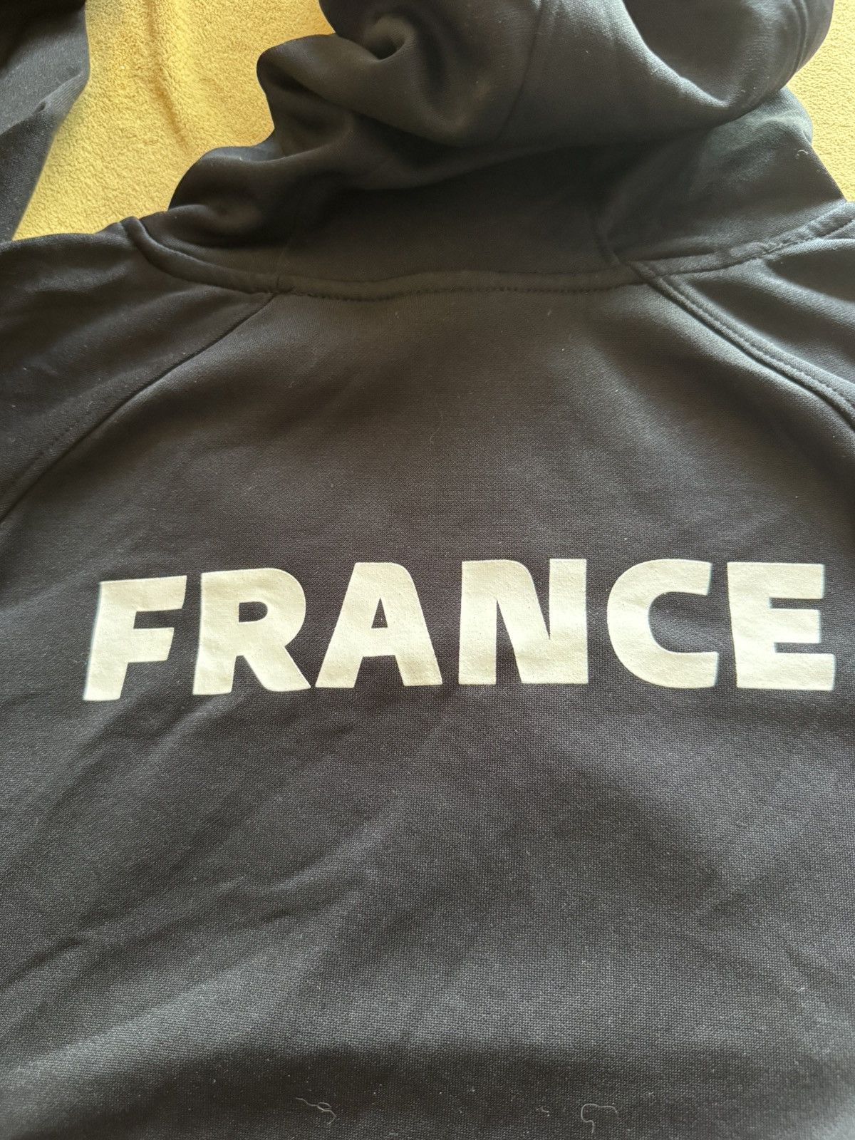 Vintage FRANCE FIFA WORLD CUP QATAR 2022 SOCCER HOODIE Size US L / EU 52-54 / 3 - 4 Thumbnail