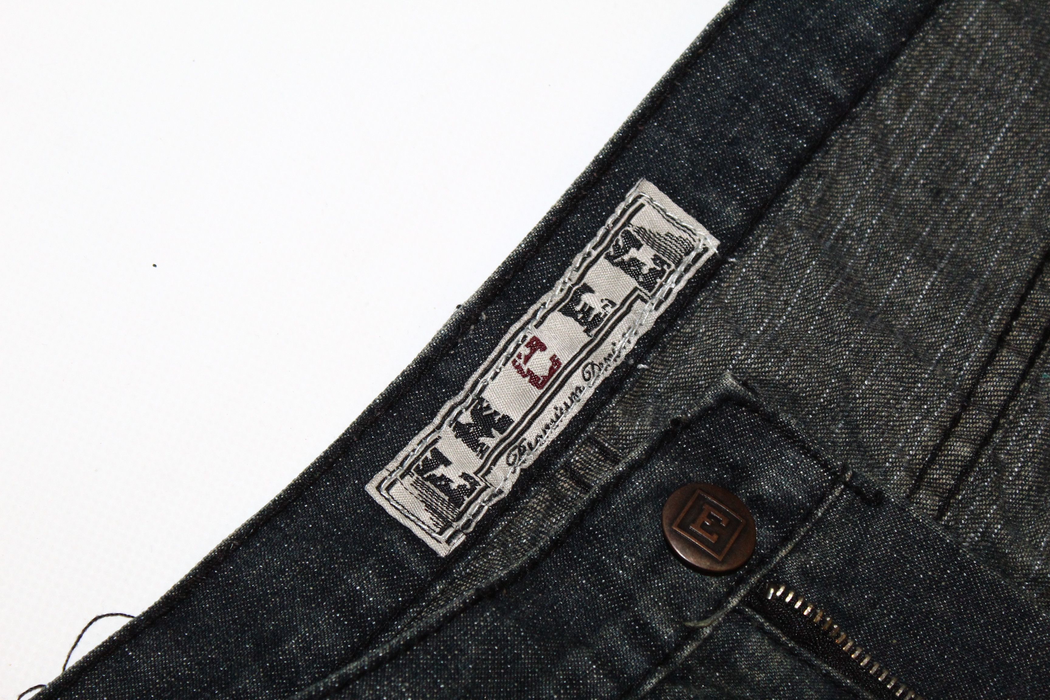 Enyce 🔥90's VTG ENYCE OG Rap Baggy Faded Denim Shorts Size US 38 / EU 54 - 7 Thumbnail