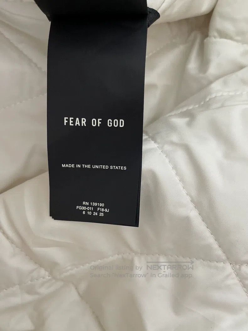 Fear of God Fear of God White suede cotton suit Size US M / EU 48-50 / 2 - 5 Thumbnail