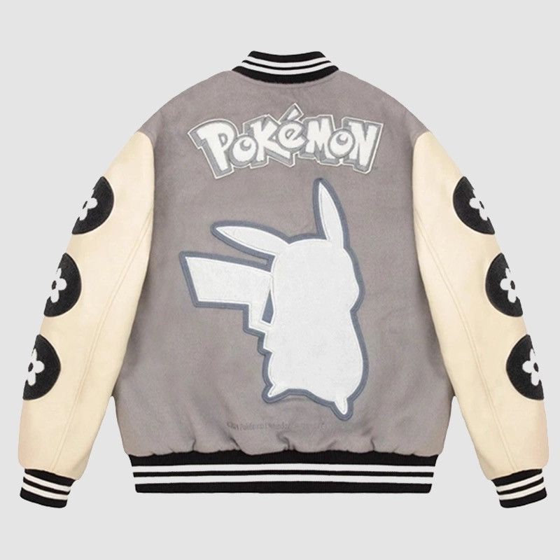 Pokemon × Vandy The Pink Pikachu Varsity Jacket Size US XL / EU 56 / 4 - 1 Thumbnail