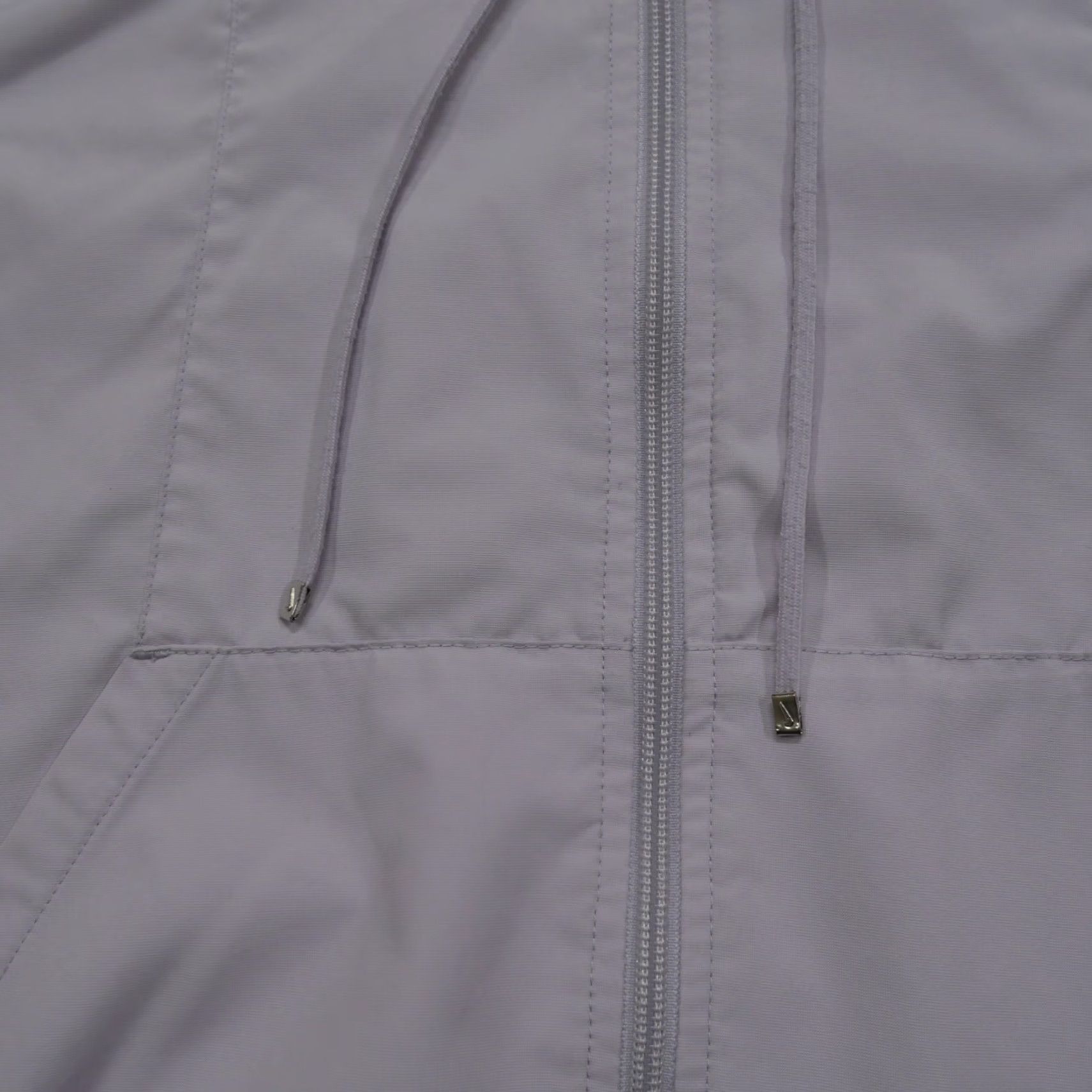Nike VINTAGE Nike Jacket Womens M Purple Lavender Windbreaker Hooded 90s Track Casual Womens Size M / US 6-8 / IT 42-44 - 3 Thumbnail