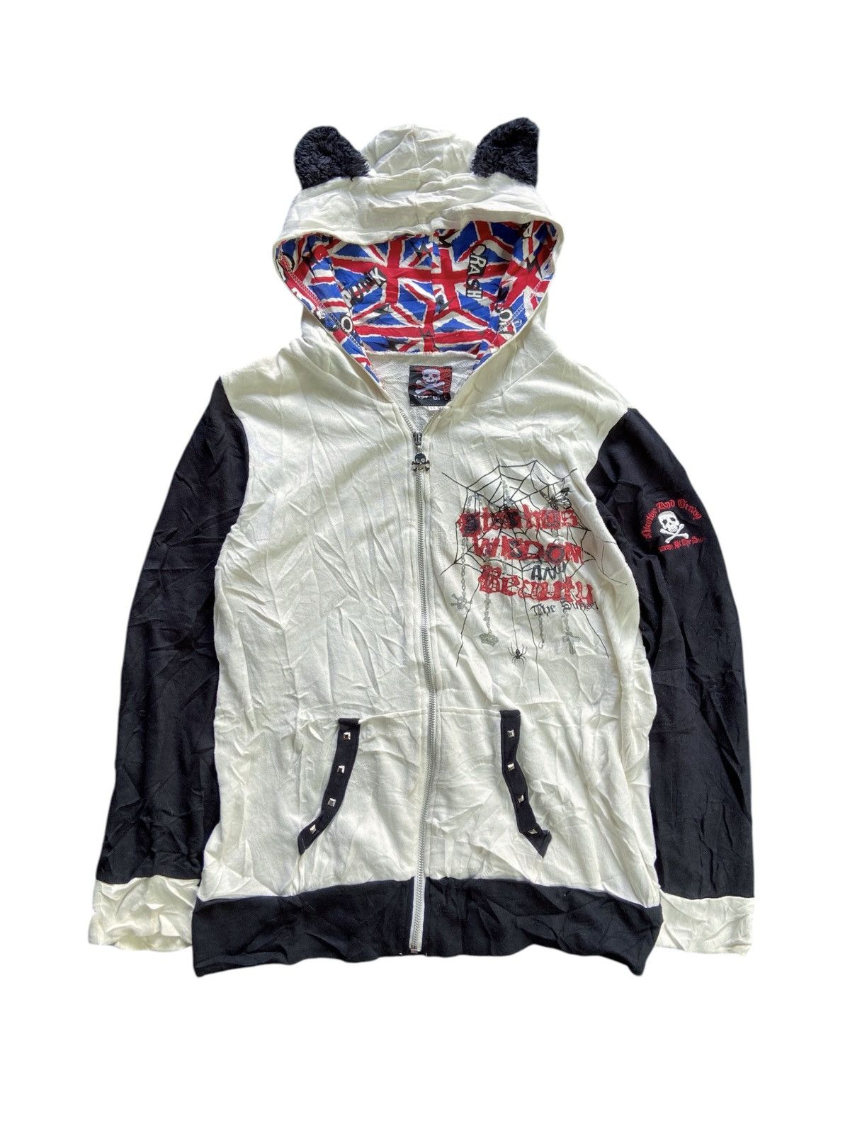 Beauty Beast TRPP GIRL PUNK STYLE ZIP HOODIE Size US L / EU 52-54 / 3 - 1 Thumbnail
