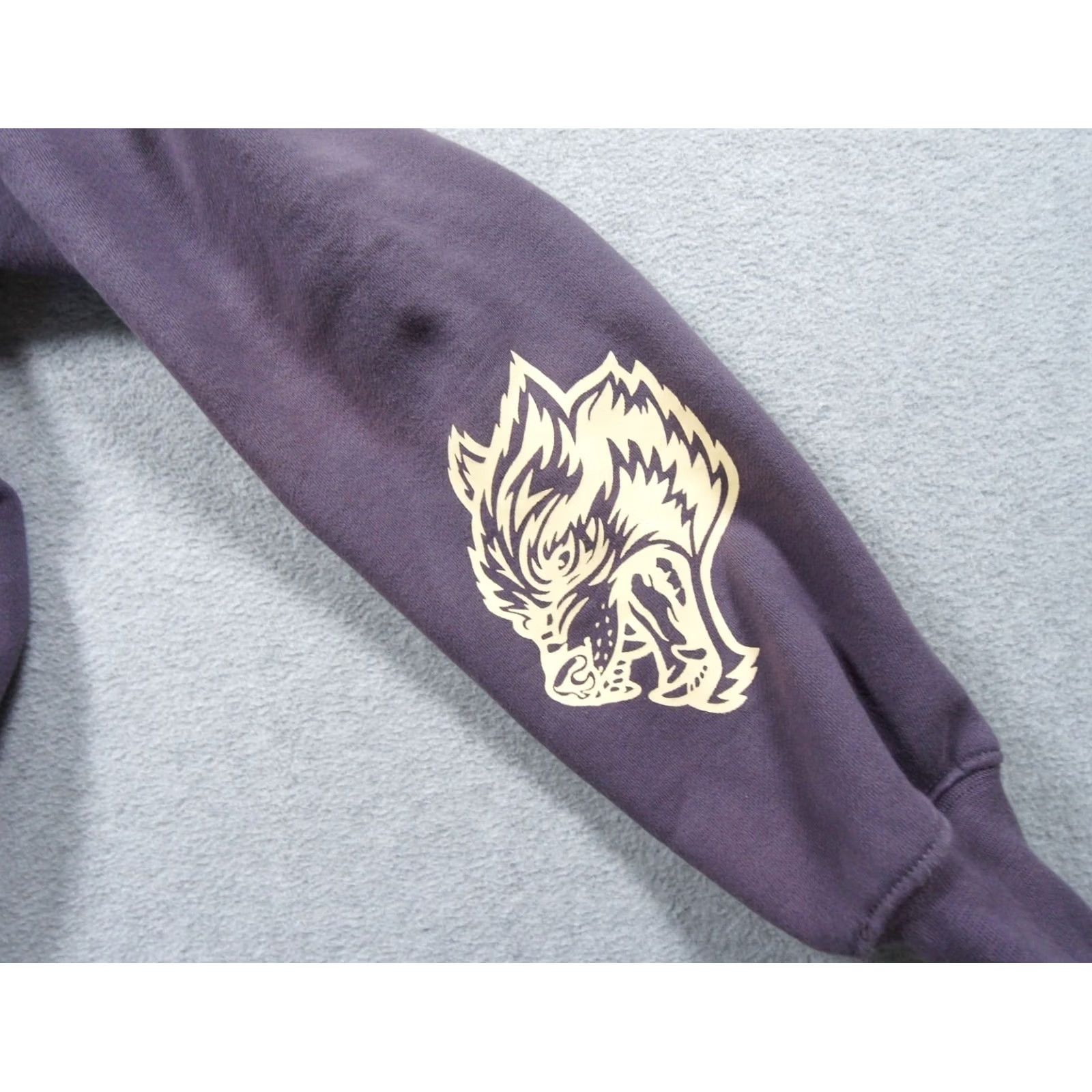 Darc Sport Darc Sport Sweatshirt Adult XS Oversized Purple 1/4 Zip Pullover Wolves Gym Mens Size US XS / EU 42 / 0 - 4 Thumbnail