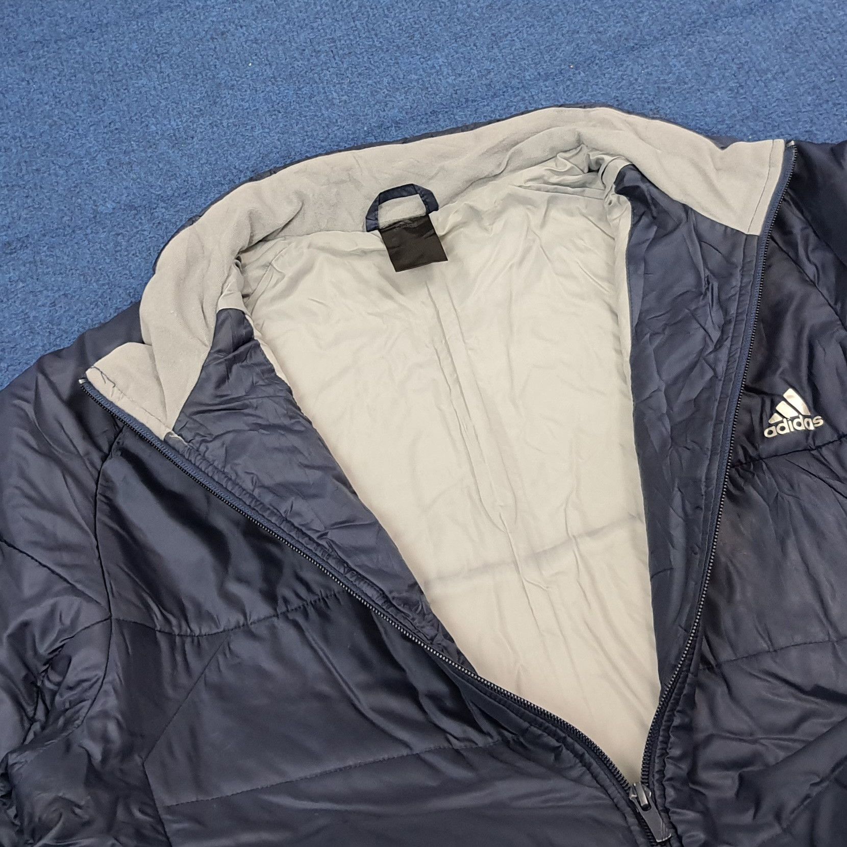 Adidas Vintage Adidas Puffer Custom Yohji Logo Jacket C275N24 Size US M / EU 48-50 / 2 - 5 Thumbnail
