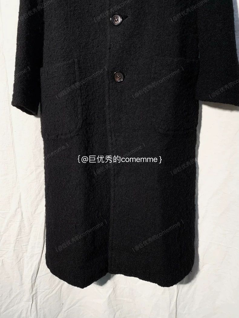 Comme des Garcons Comme Des Garcons Black Washed Sheep Ingot Collar Ball Col Size S / US 4 / IT 40 - 5 Thumbnail