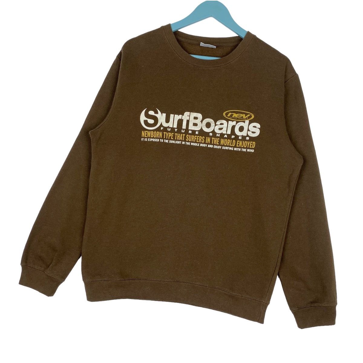 Designer × Vintage Nev Surfboards Future Shapes Sweatshirt Crewneck Pullover Size US M / EU 48-50 / 2 - 3 Thumbnail