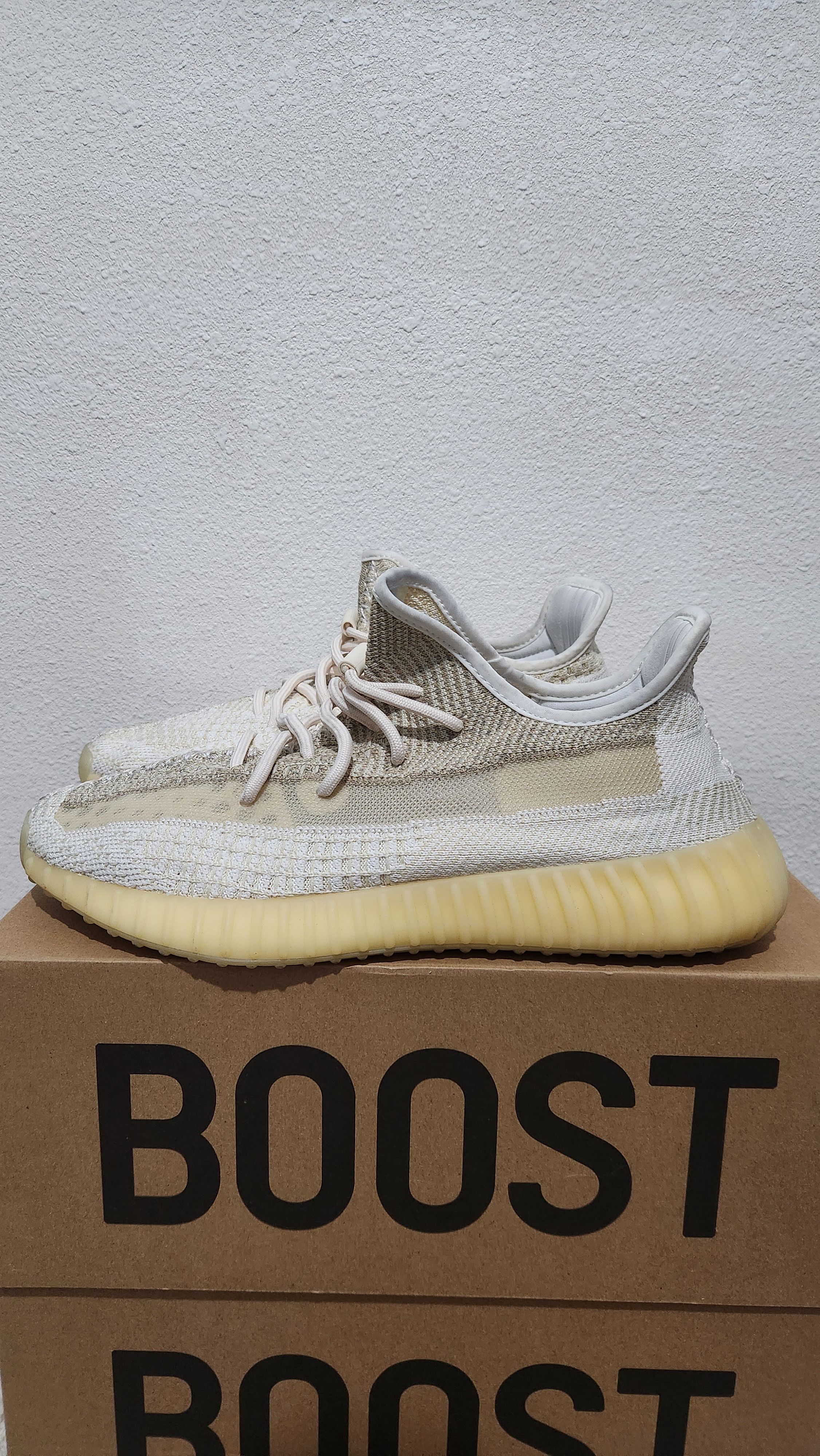 Adidas Adidas Yeezy Boost 350 v2 Abez "Natural" Size US 10.5 / EU 43-44 - 1 Thumbnail