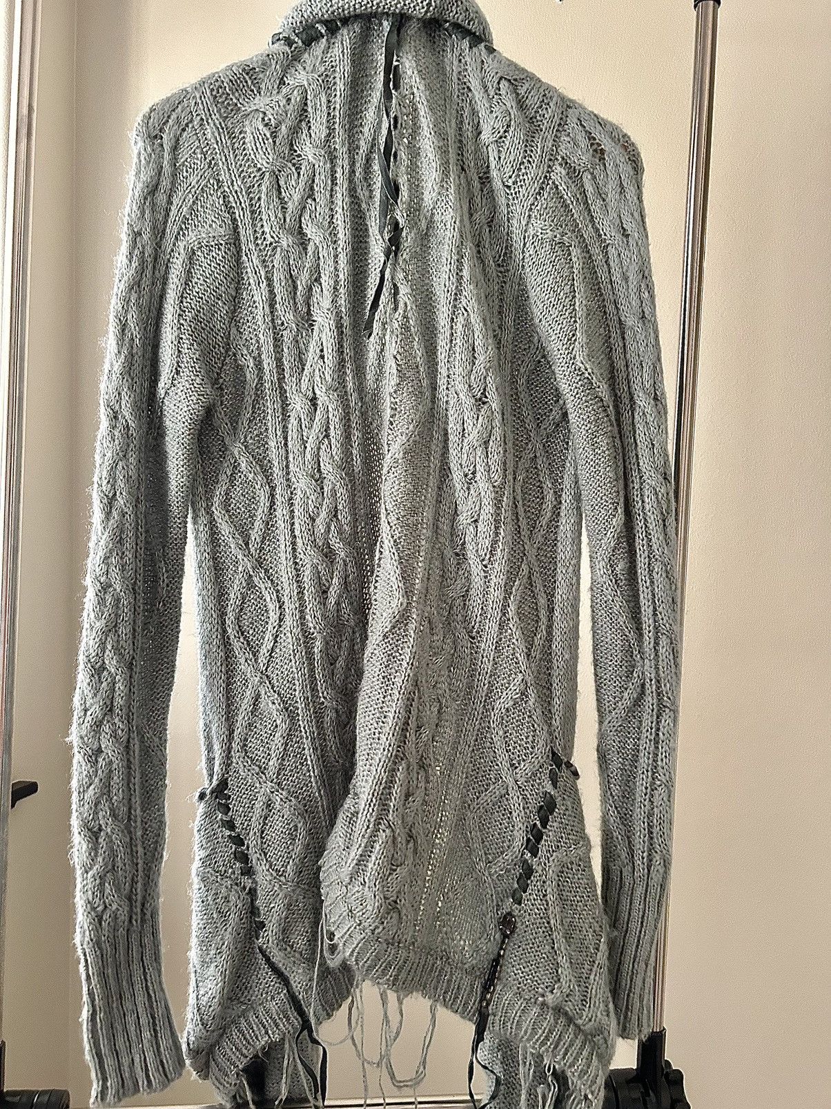 KMRii KMRii Knitted Grey Cardigan Size US S / EU 44-46 / 1 - 4 Thumbnail