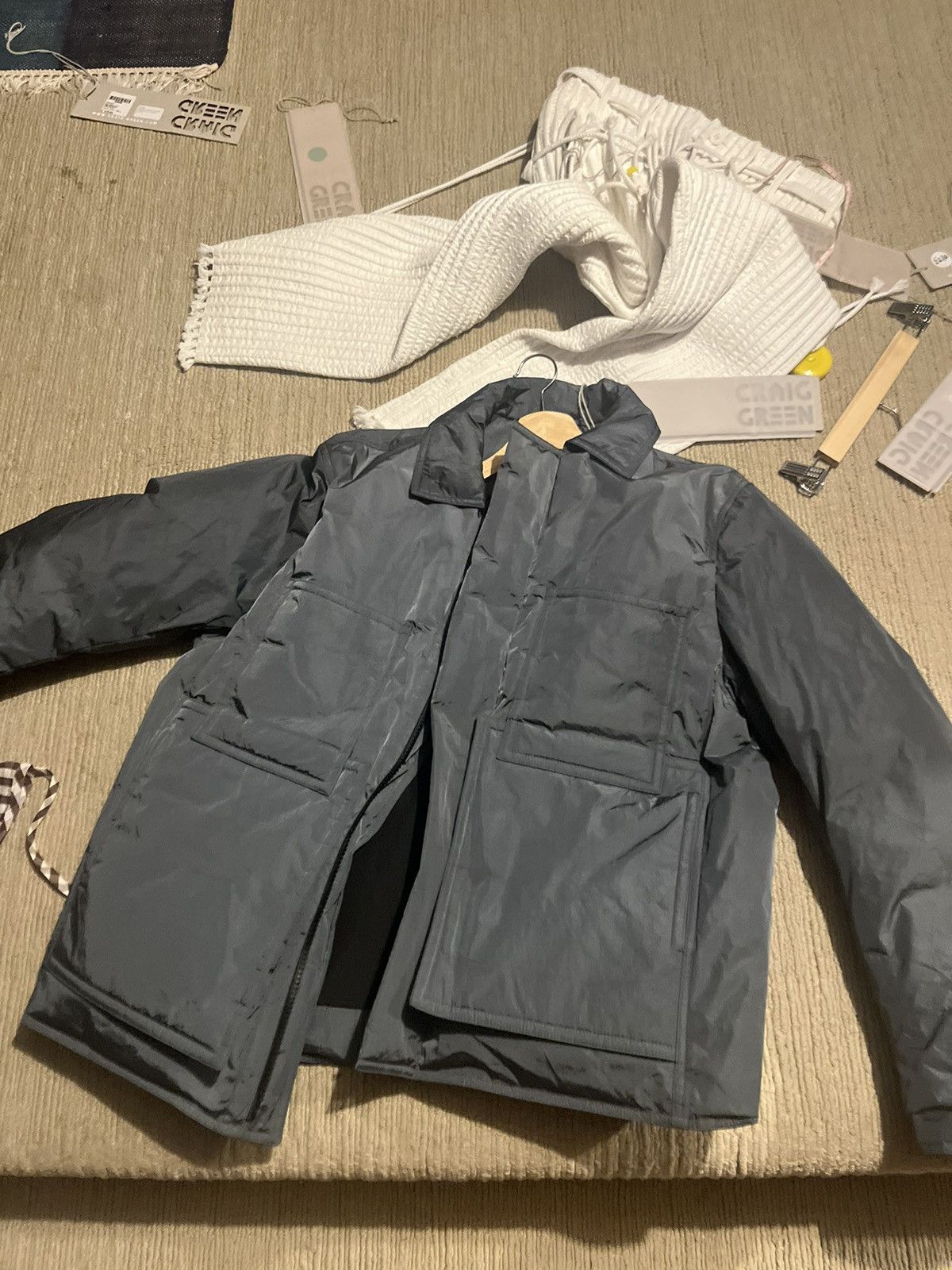 Craig Green AW18 crinkle down work jacket Size US M / EU 48-50 / 2 - 8 Thumbnail