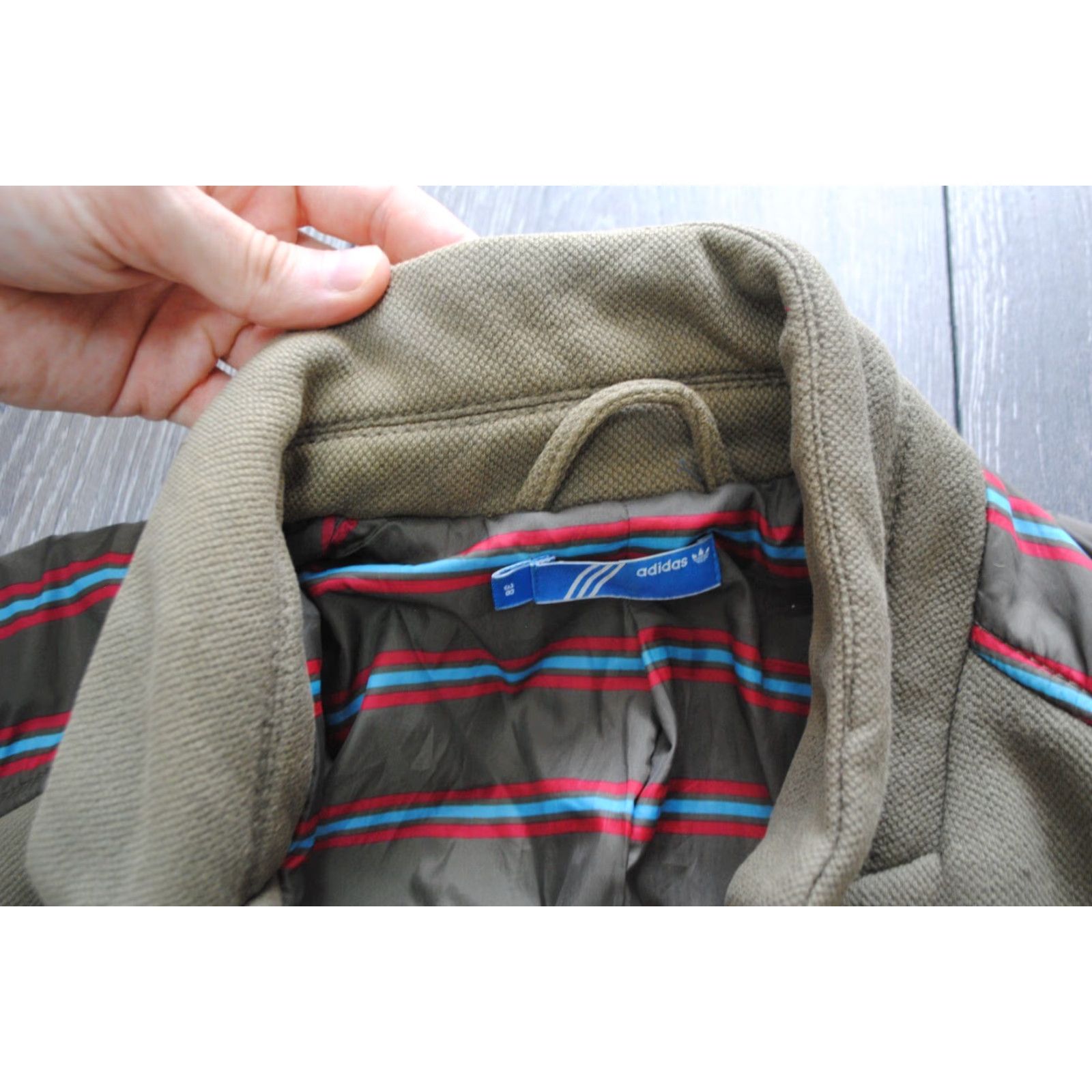 Adidas ADIDAS VINTAGE MILITARY MOD JACKET BLAZER GREEN WOMENS 3 BUTTONS SIZE 38 UK12 Jacket Women 38 Green Vintage Military Mod Adidas Size XS / US 0-2 / IT 36-38 - 3 Thumbnail