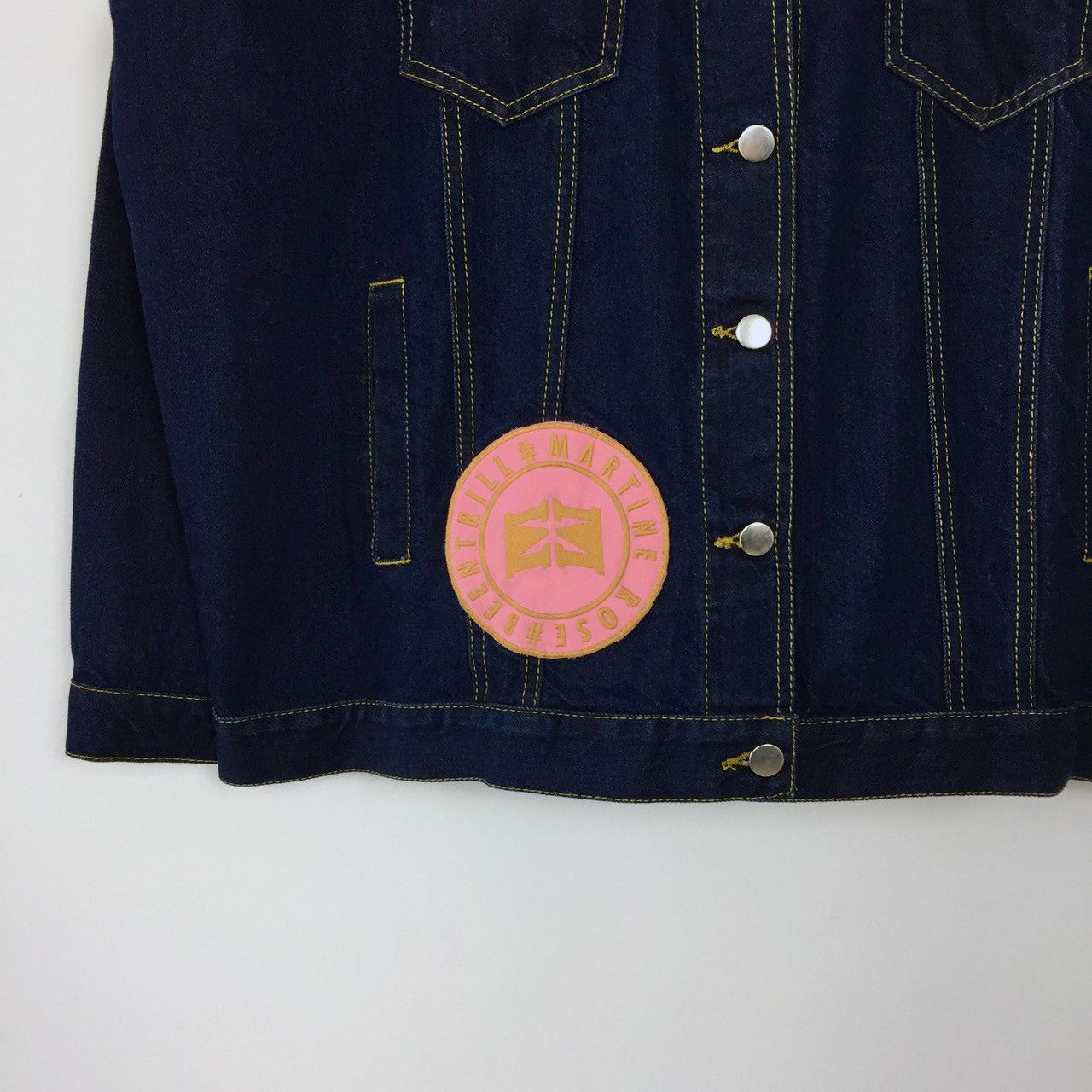 Martine Rose X BEEN TRILL 2015FW PATCH OVERSIZED DENIM JACKET Size US XS / EU 42 / 0 - 4 Thumbnail
