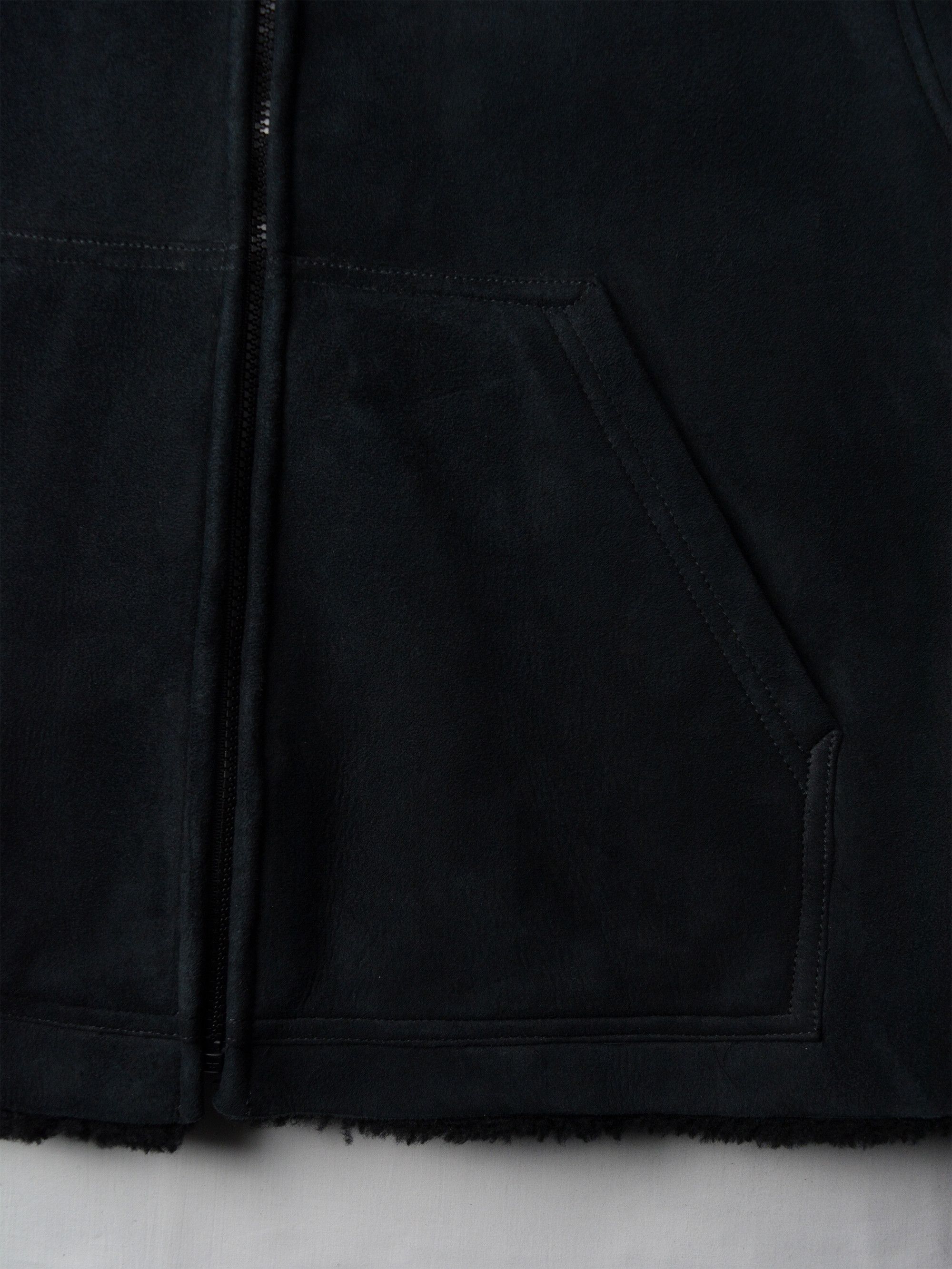 Yeezy Yeezy Season 5 (2017) - hooded shearling jacket - Ink Size US S / EU 44-46 / 1 - 4 Thumbnail