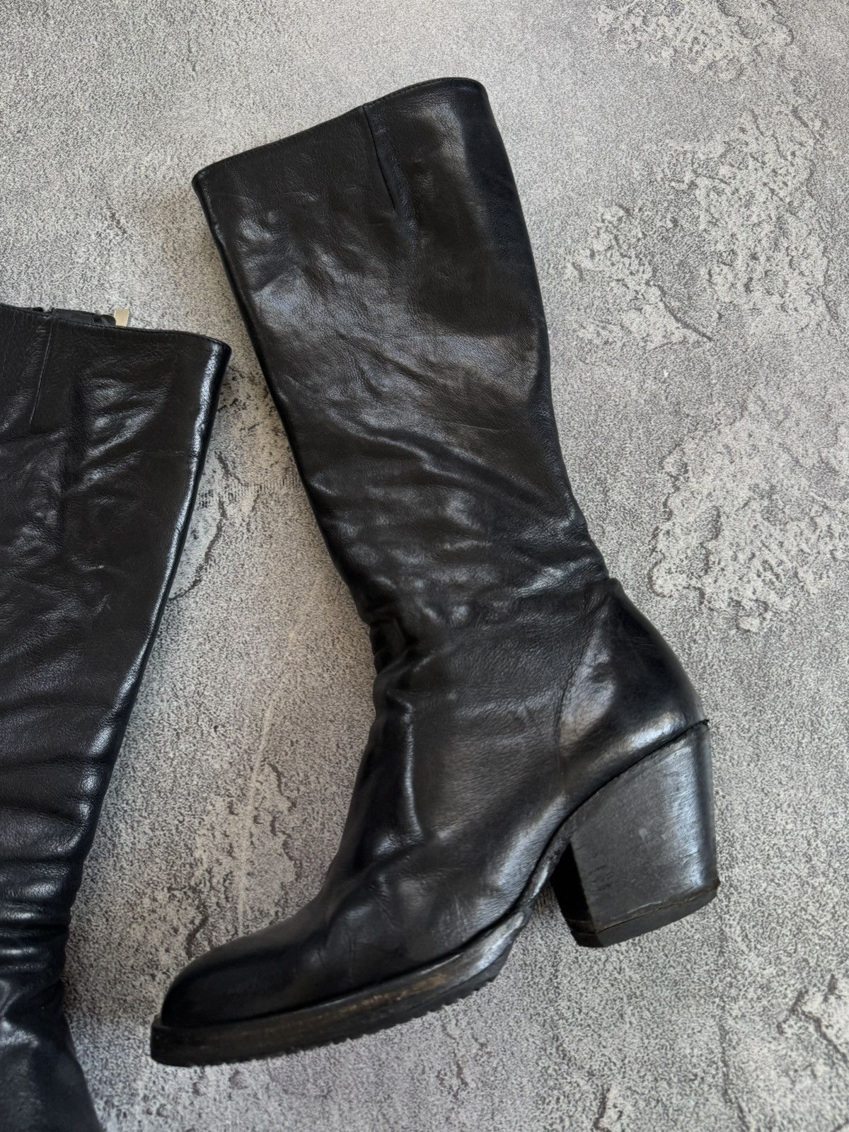 Officine Creative Officine Creative 37size leather knee high boots block heels Size US 7 / IT 37 - 3 Thumbnail