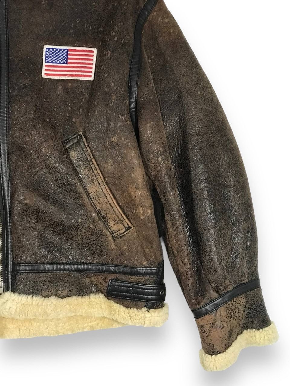 Vintage Vintage B-3 jacket military army sherpa skin ww1 American Size US M / EU 48-50 / 2 - 3 Thumbnail