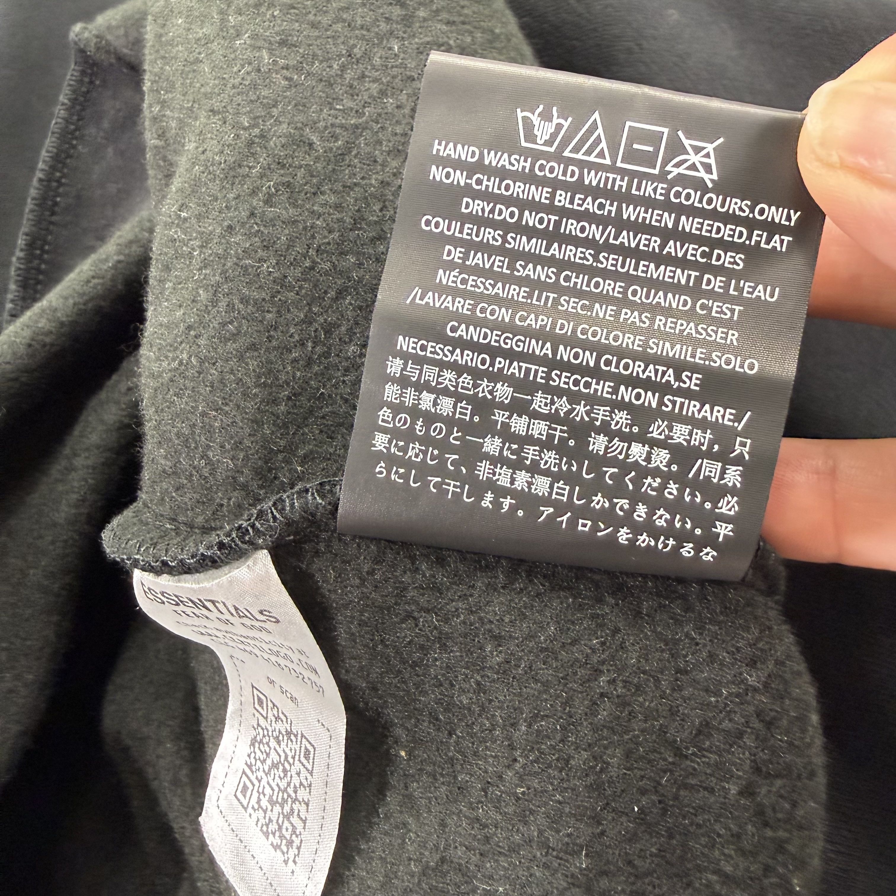 Essentials Fear of God Essentials Hoodie Logo Oversized Sweatshirt XL Size US XL / EU 56 / 4 - 7 Thumbnail