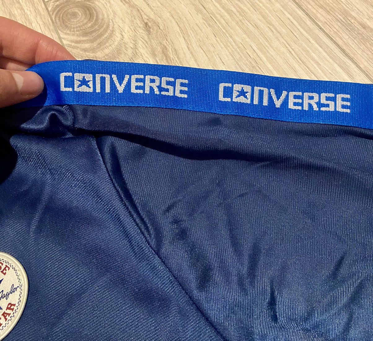 Converse Converse striped logo tracksuit sweatshirt Size US L / EU 52-54 / 3 - 3 Thumbnail