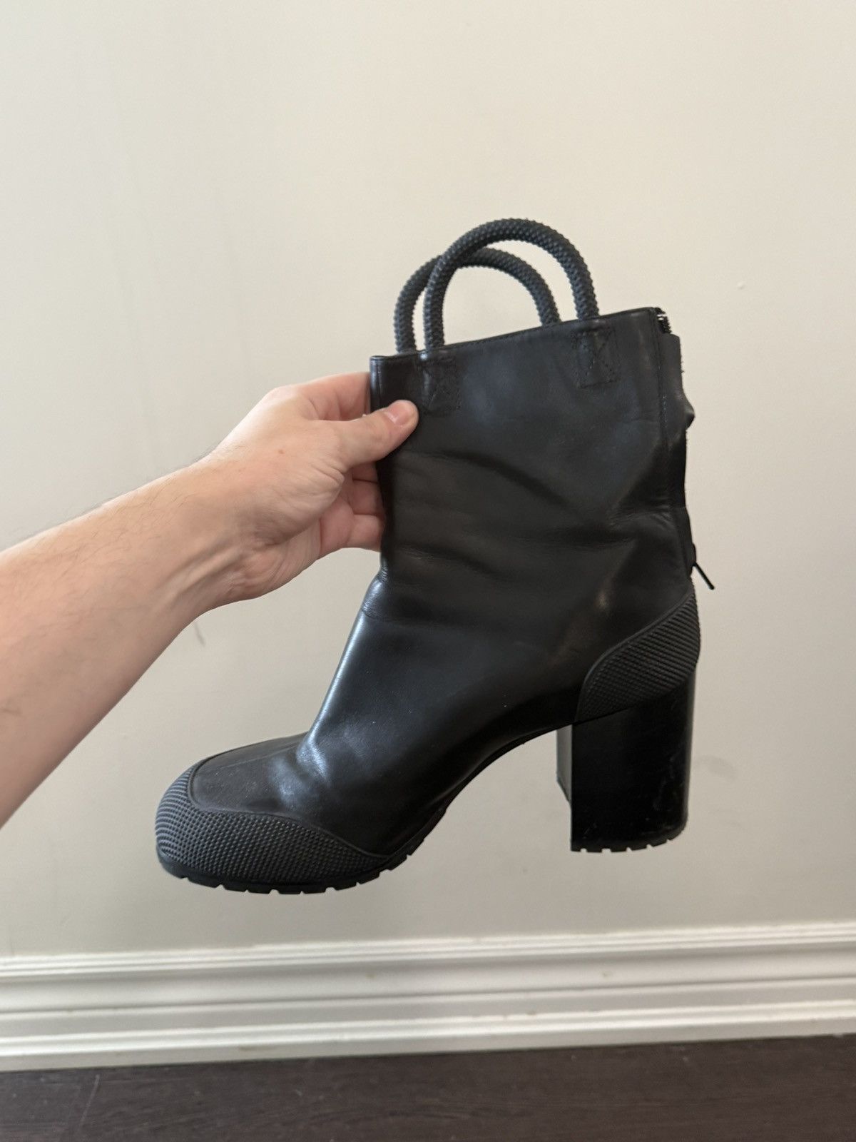 Random Identities Random Identities Black Loop Boots Size US 11 / EU 44 - 6 Thumbnail