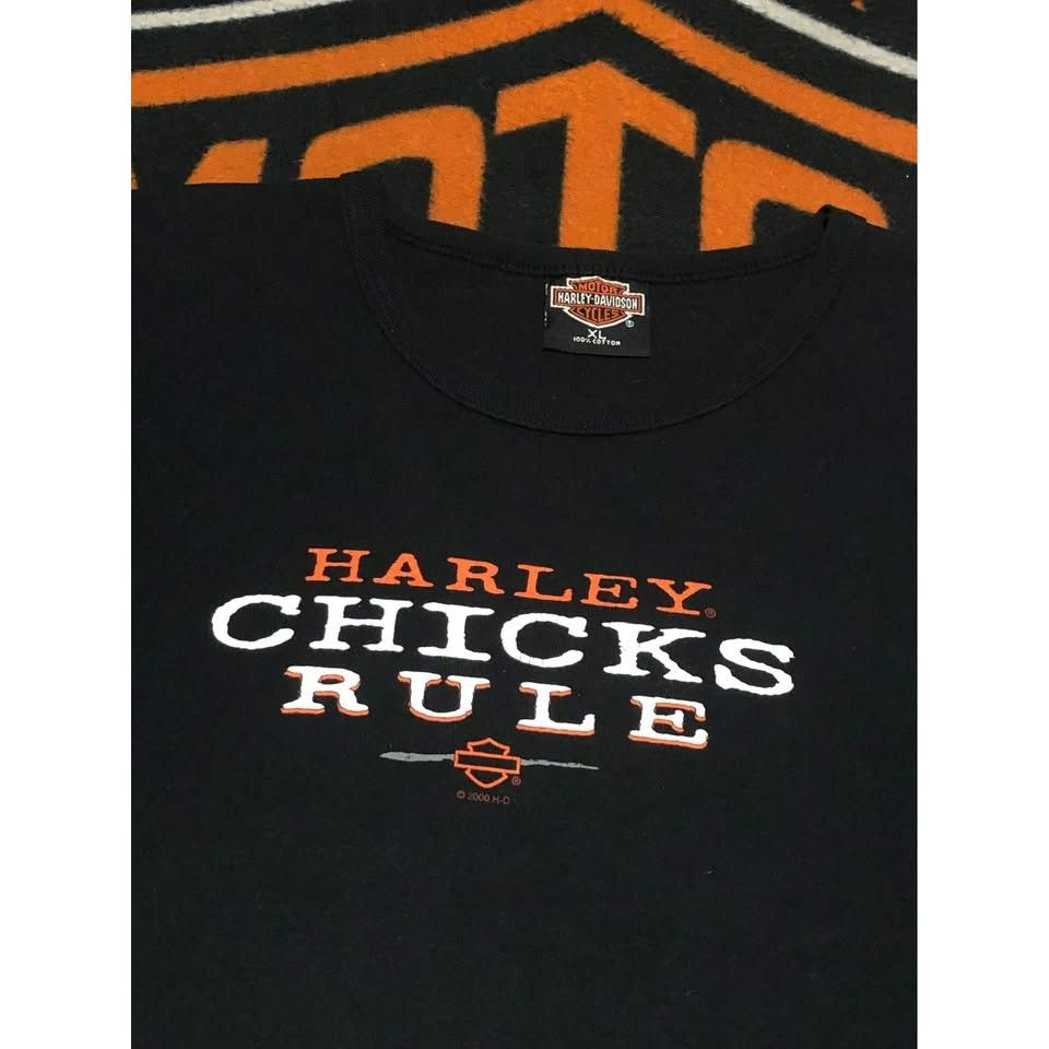Harley Davidson × Vintage VTG 2000 Harley Davidson T-shirt XL Women 25 Years Old Size XL / US 12-14 / IT 48-50 - 2 Thumbnail