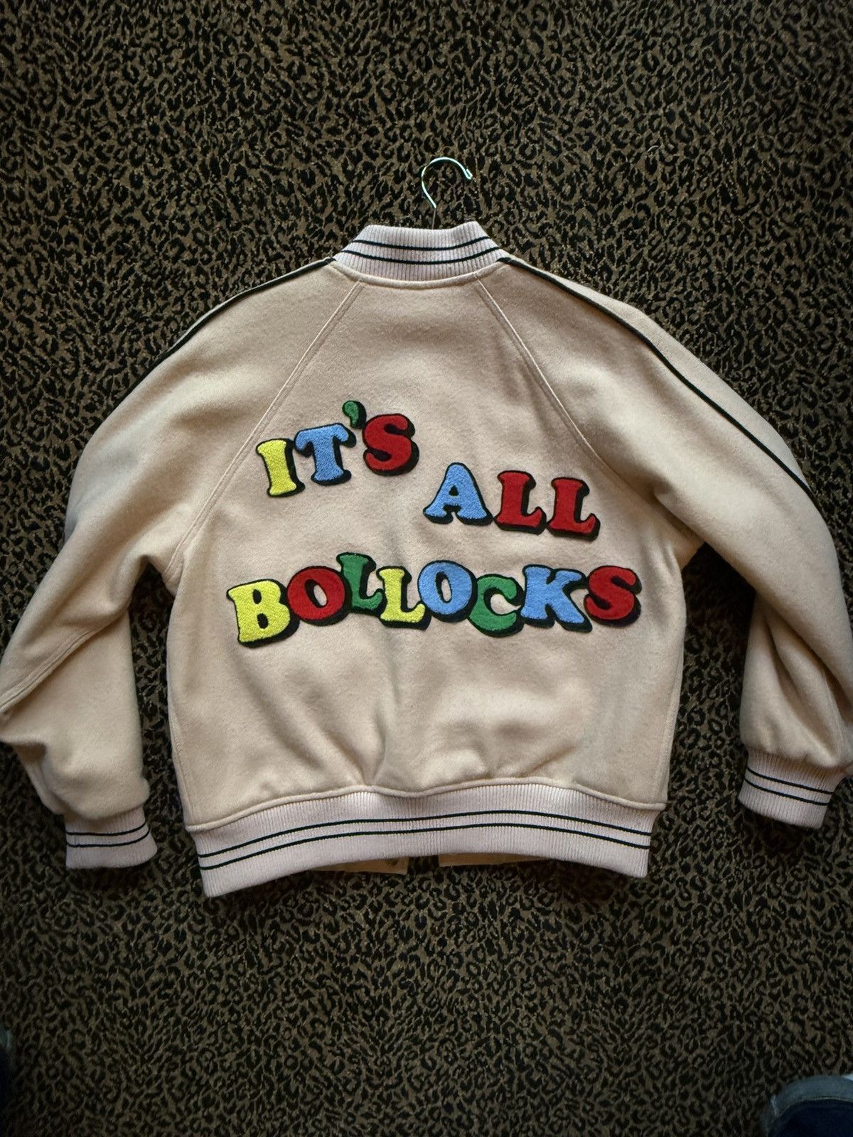 Supreme Supreme Jamie Reid “It’s All Bollocks” Varsity Jacket Size US S / EU 44-46 / 1 - 7 Thumbnail