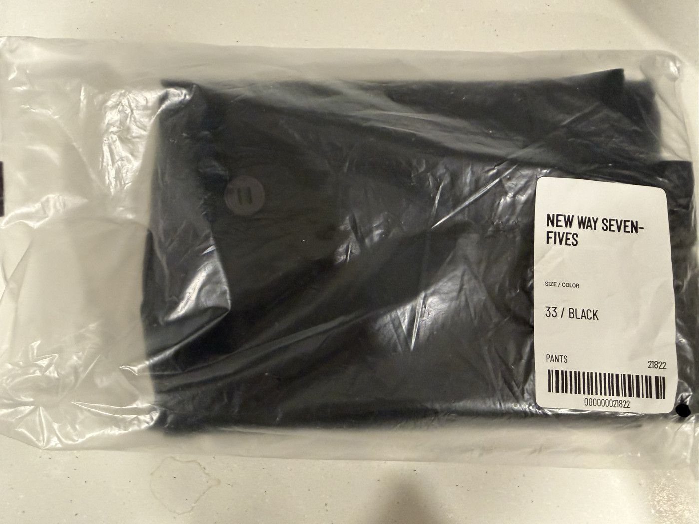 New Way Seven-Fives Shorts (Black), Men's (Size 33) — image 2 of 3