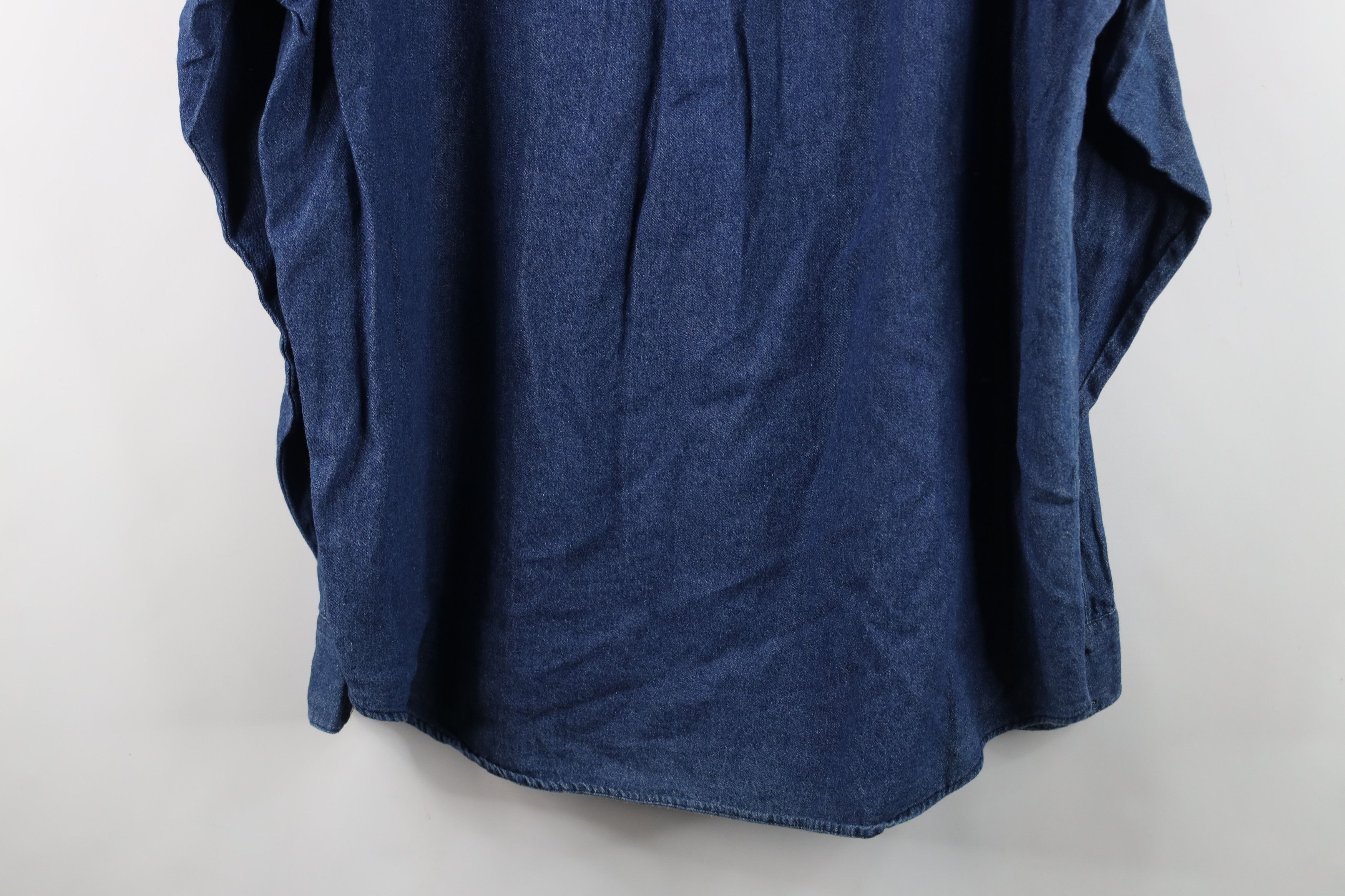 Vintage Vintage 90s Easy Access Conceal Carry Denim Button Shirt USA Size US L / EU 52-54 / 3 - 11 Thumbnail