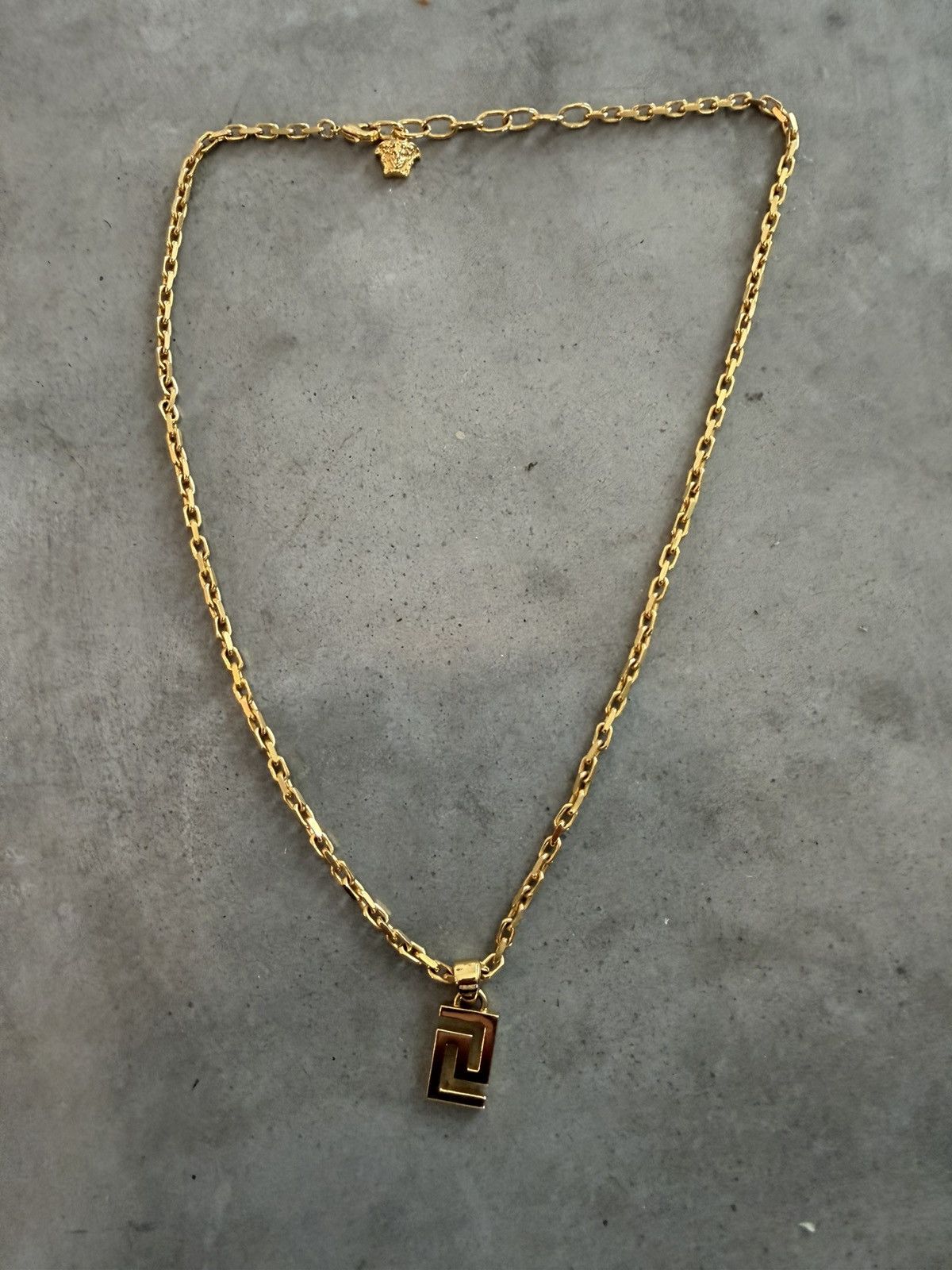 Versace VERSACE GRECA PENDANT NECKLACE- Adjustable Length Size ONE SIZE - 7 Thumbnail