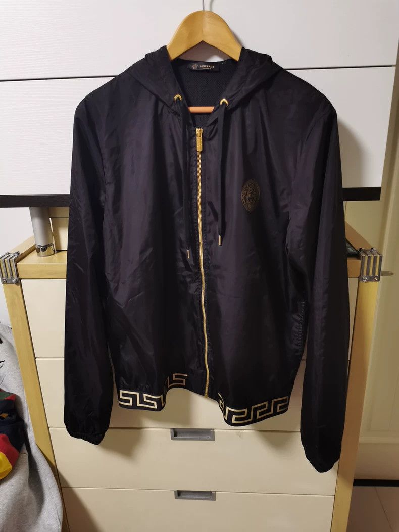 Versace Black Zip-Up Jacket - dmc