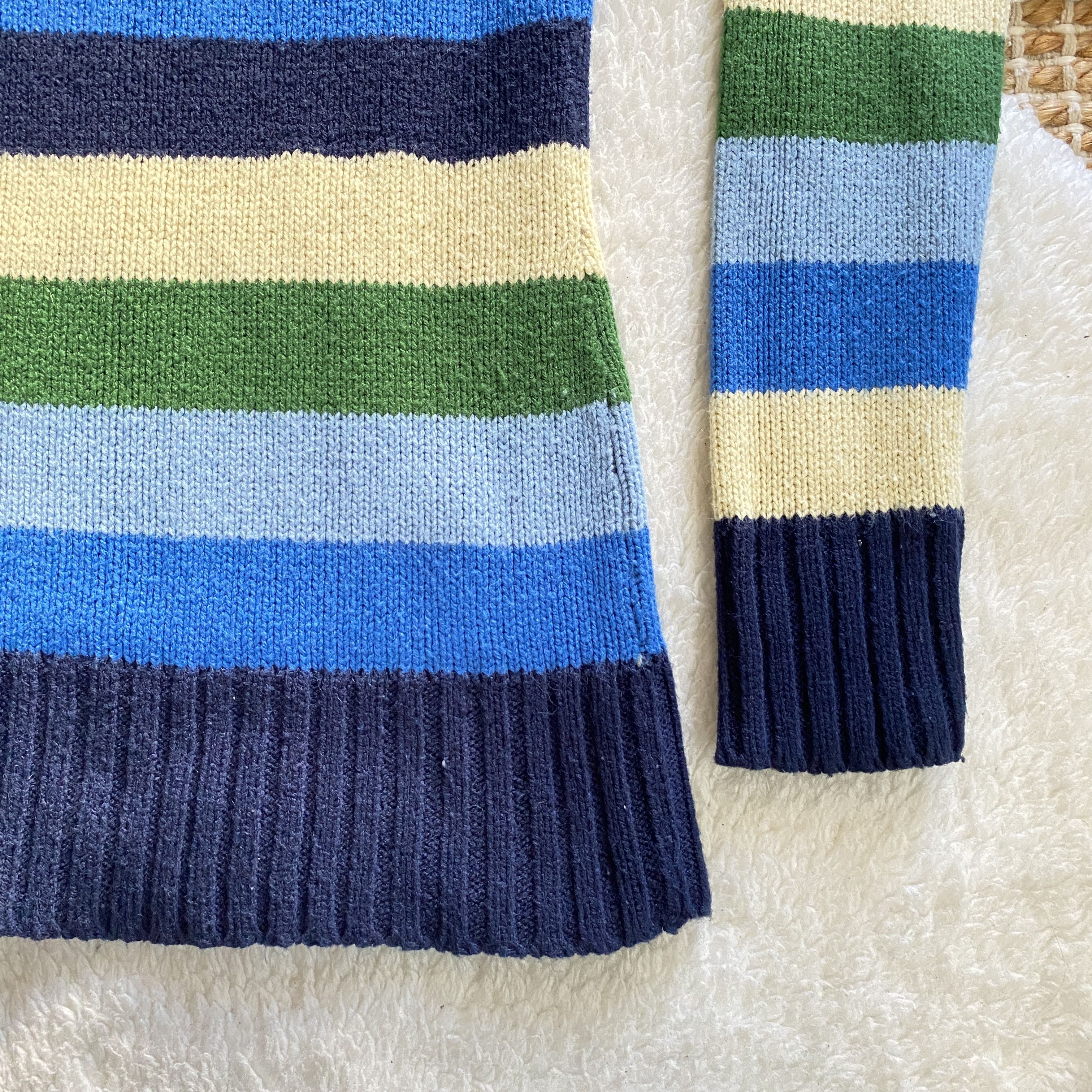 Other Y2K Striped Hoodie Sweater Women’s Medium Cozy Knit Size M / US 6-8 / IT 42-44 - 2 Thumbnail