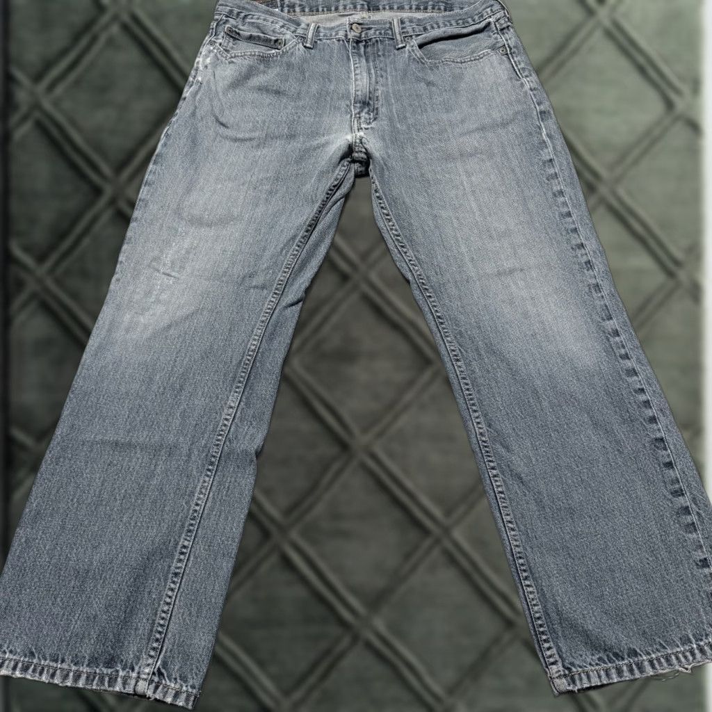 Levi's Levi's 559 Jeans Men's Mid Blue Denim Straight Zip Fly - 38X32 Regular Entitled City Jeans Size US 38 / EU 54 - 1 Thumbnail