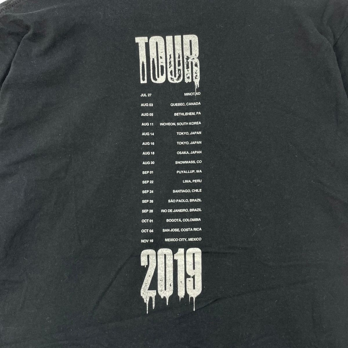 Band Tees Weezer Rock Band 2019 Tour Tee Shirt Size US M / EU 48-50 / 2 - 4 Thumbnail