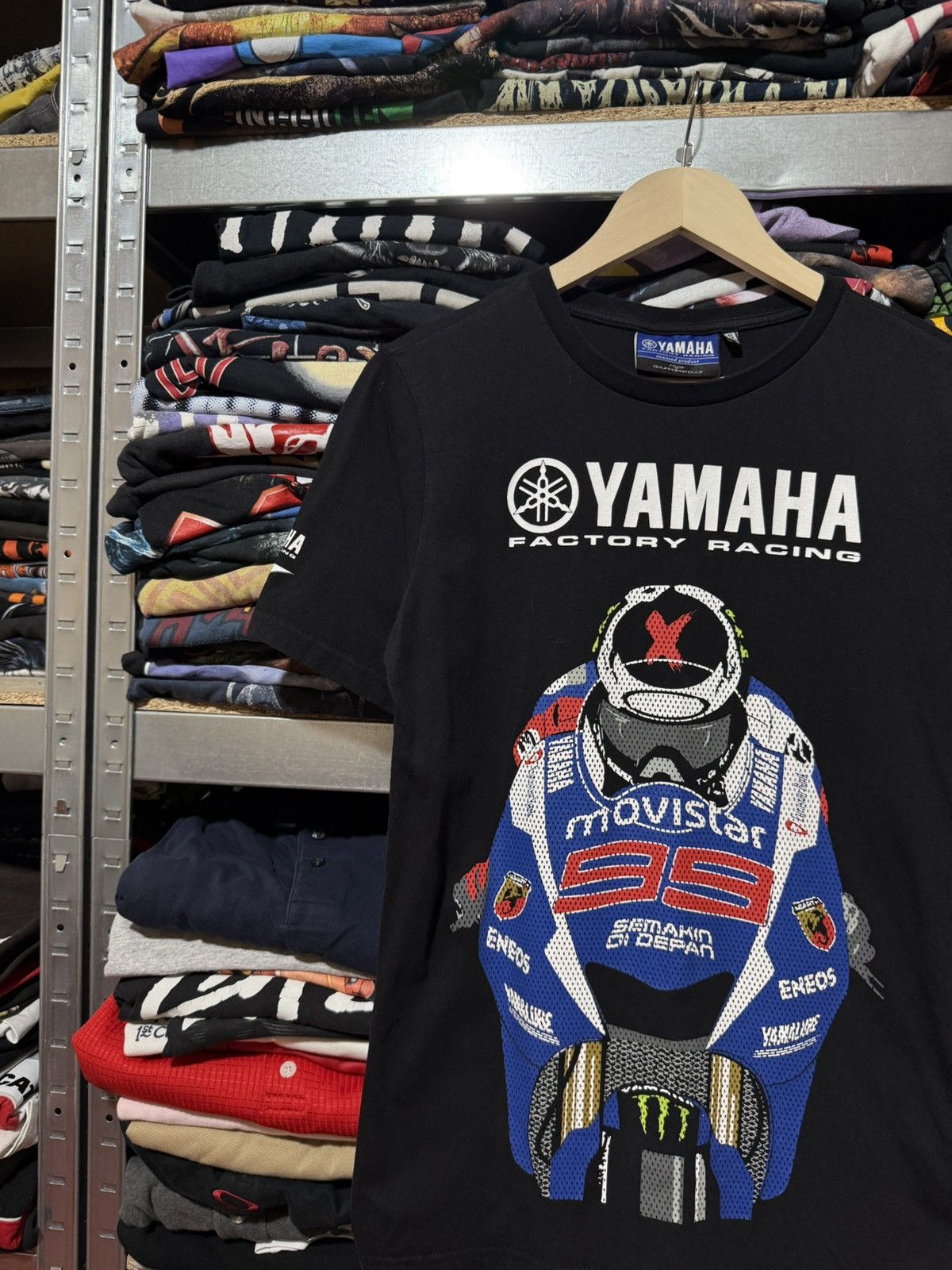 Yamaha Rare Yamaha Monster Energy Moto Racing Retro T-Shirt Y2K Size US S / EU 44-46 / 1 - 3 Thumbnail