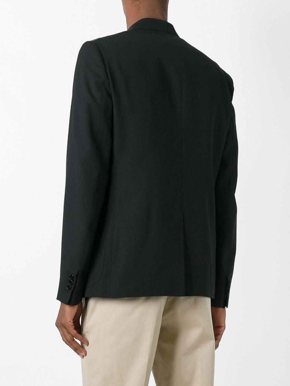 Maison Margiela Margiela FW17 Classic Blazer - Black Wool Size US S / EU 44-46 / 1 - 2 Thumbnail
