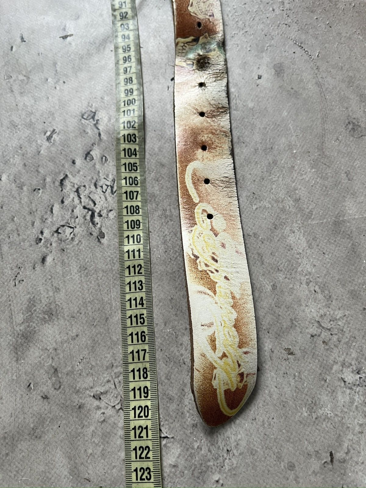Ed Hardy Edhardy leather monogram y2k belt hype fashion archive Size ONE SIZE - 10 Thumbnail