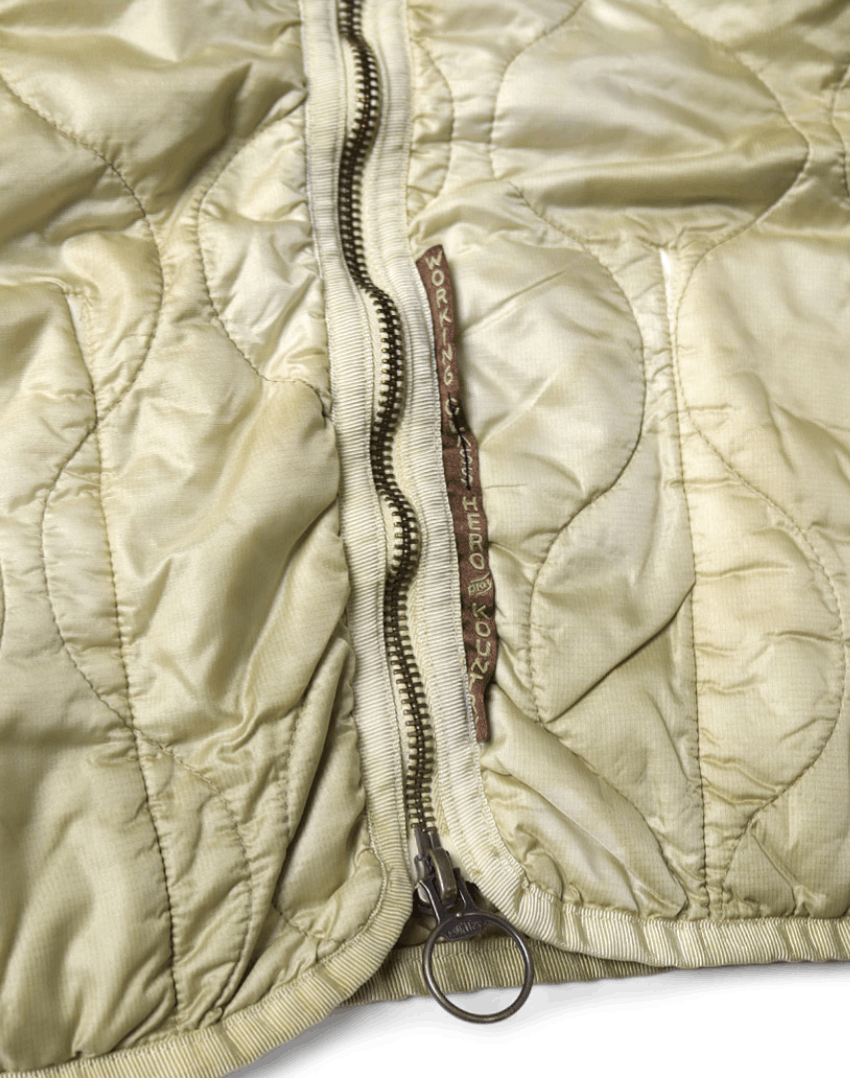 Kapital Nylon quilted, unevenly dyed, lined cropped bolero Size US S / EU 44-46 / 1 - 6 Thumbnail