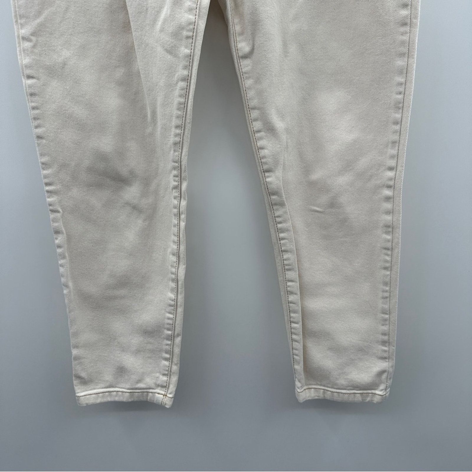 Sezane Sezane Austin Trousers High Waisted Tie Ankle Pants Sz 38 Size 31" - 5 Thumbnail
