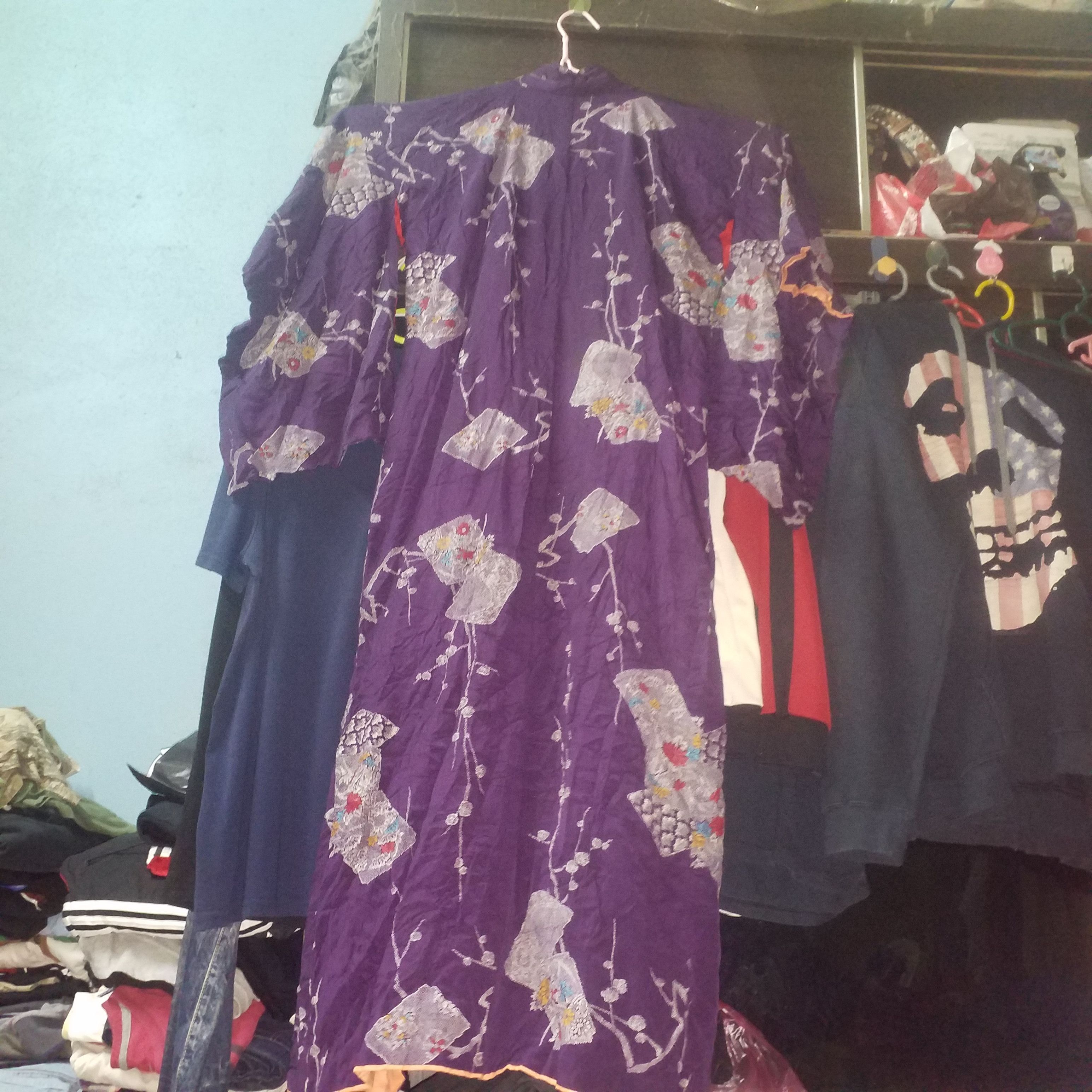 Japanese Brand KIMONO LONG FEEL LIVE IN JAPAN 😘😘 Size L / US 10 / IT 46 - 3 Thumbnail