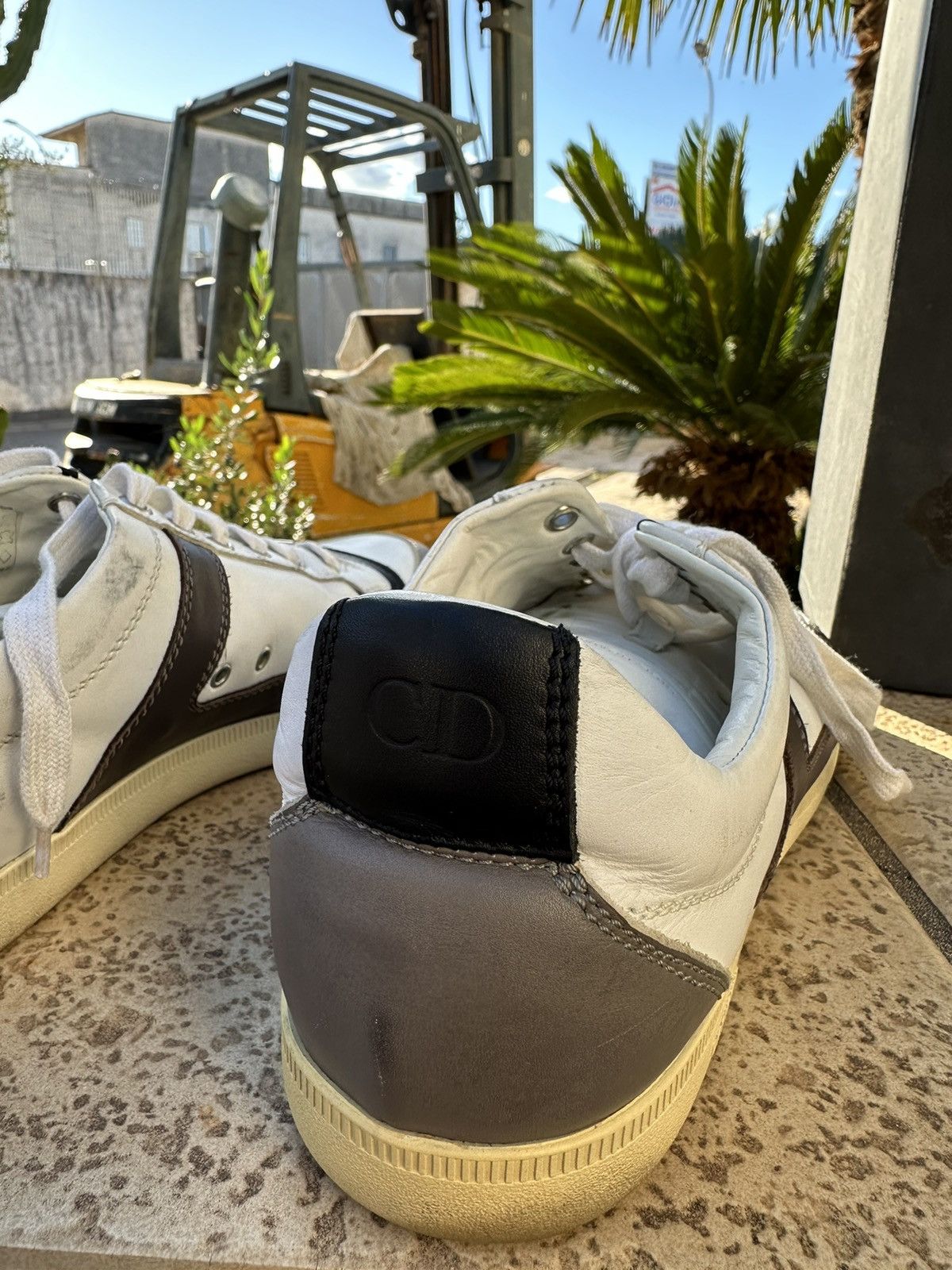Dior Dior Homme Shoes Sneakers 42 size Grey/White Size US 8.5 / EU 41-42 - 9 Thumbnail