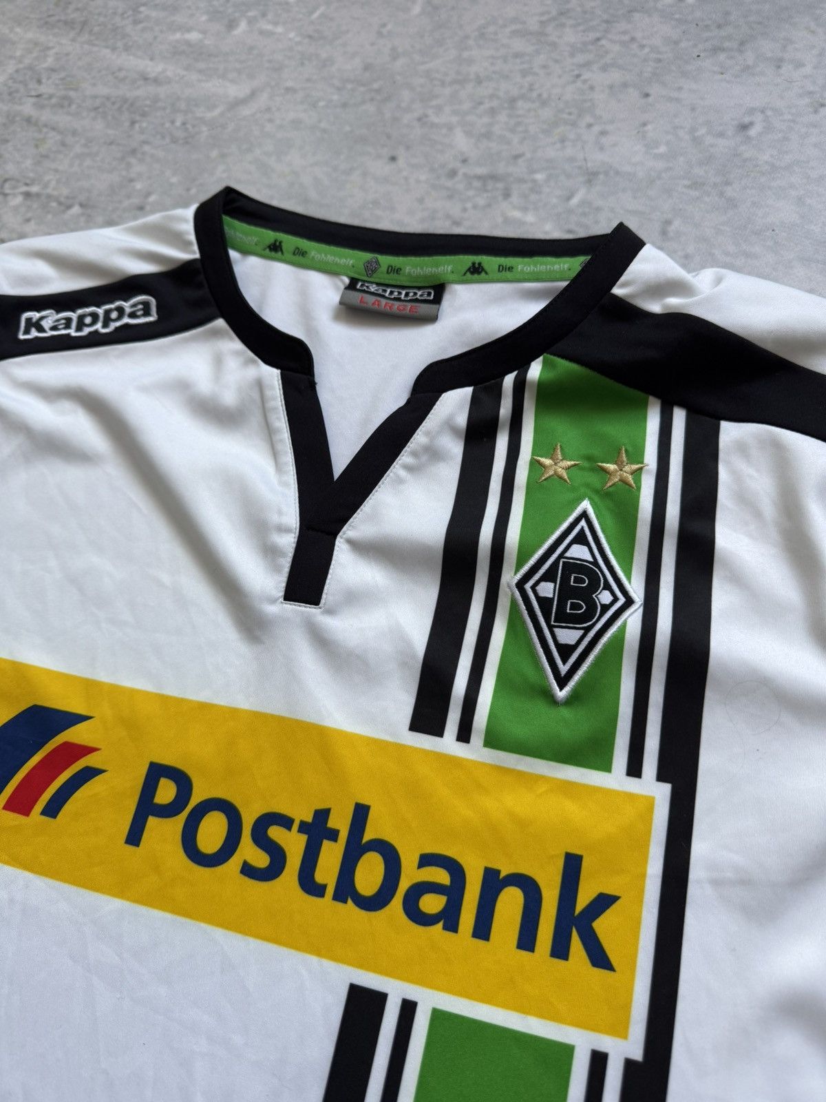 Kappa × Vintage Postbank Kappa jersey vintage white tee Size US L / EU 52-54 / 3 - 3 Thumbnail