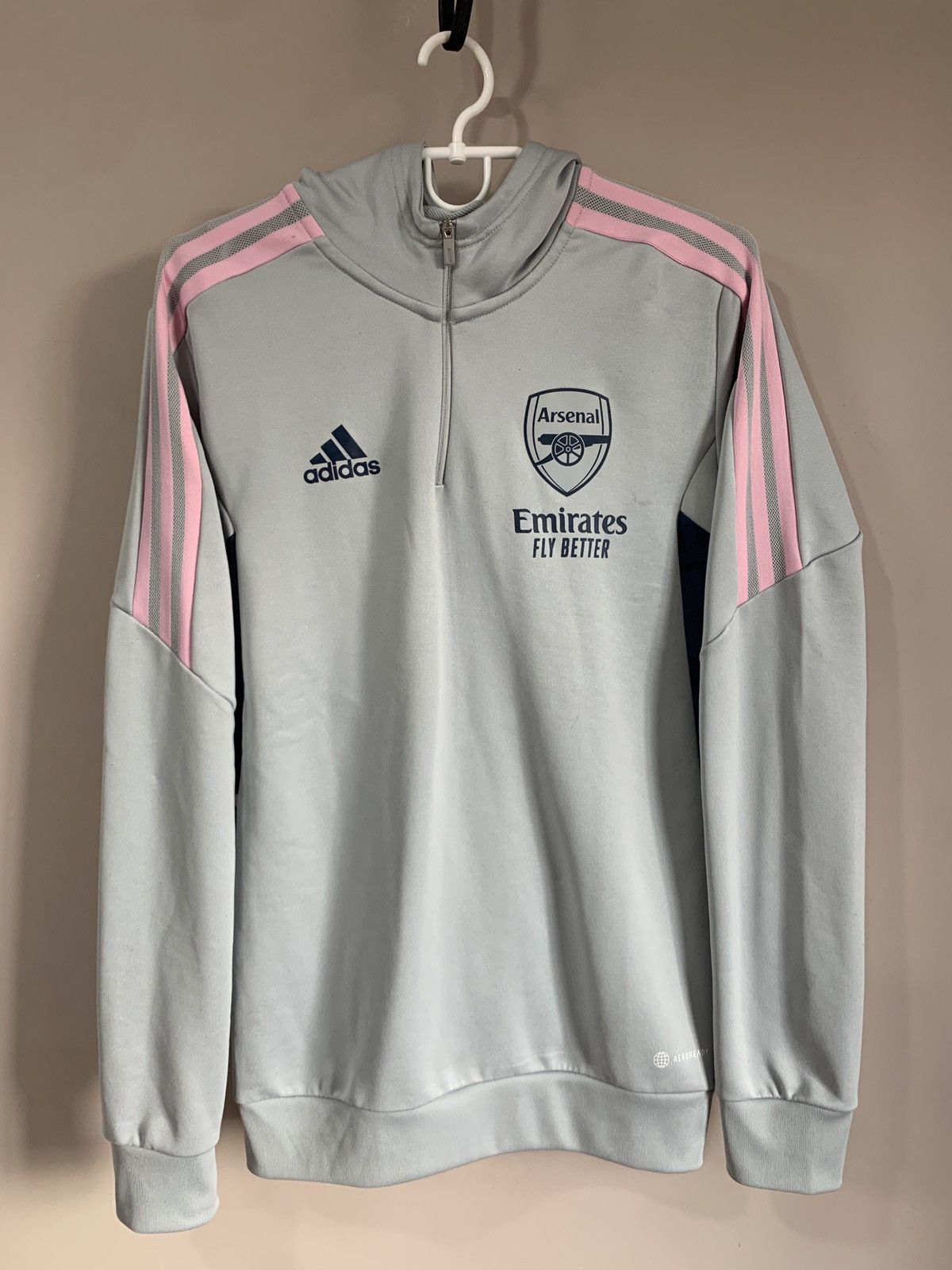 Adidas Arsenal London Football Hoodie Jacket Adidas Soccer Size XS Size US XS / EU 42 / 0 - 1 Thumbnail