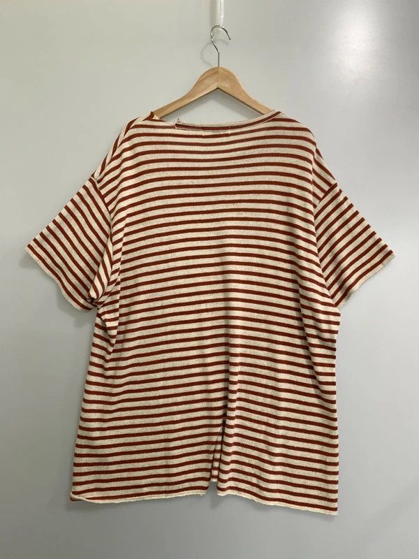Yohji Yamamoto Yohji Yamamoto POUR HOMME BORDER t-shirts HX-T35-081 Size US L / EU 52-54 / 3 - 2 Thumbnail