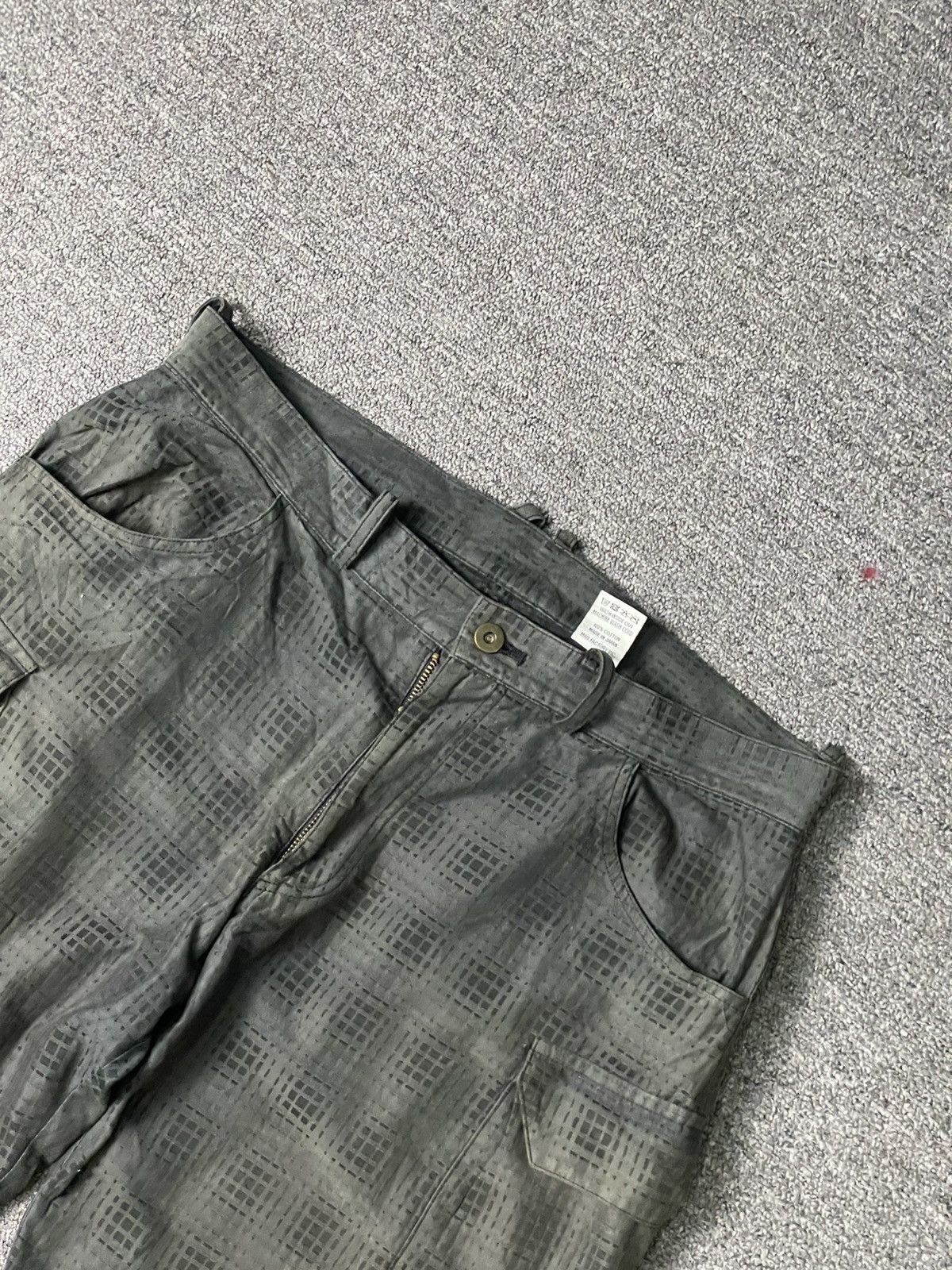 Japanese Brand × Vintage CLOVER Brand Poly-Cotton Cargo Pants (101) Size US 35 - 4 Thumbnail